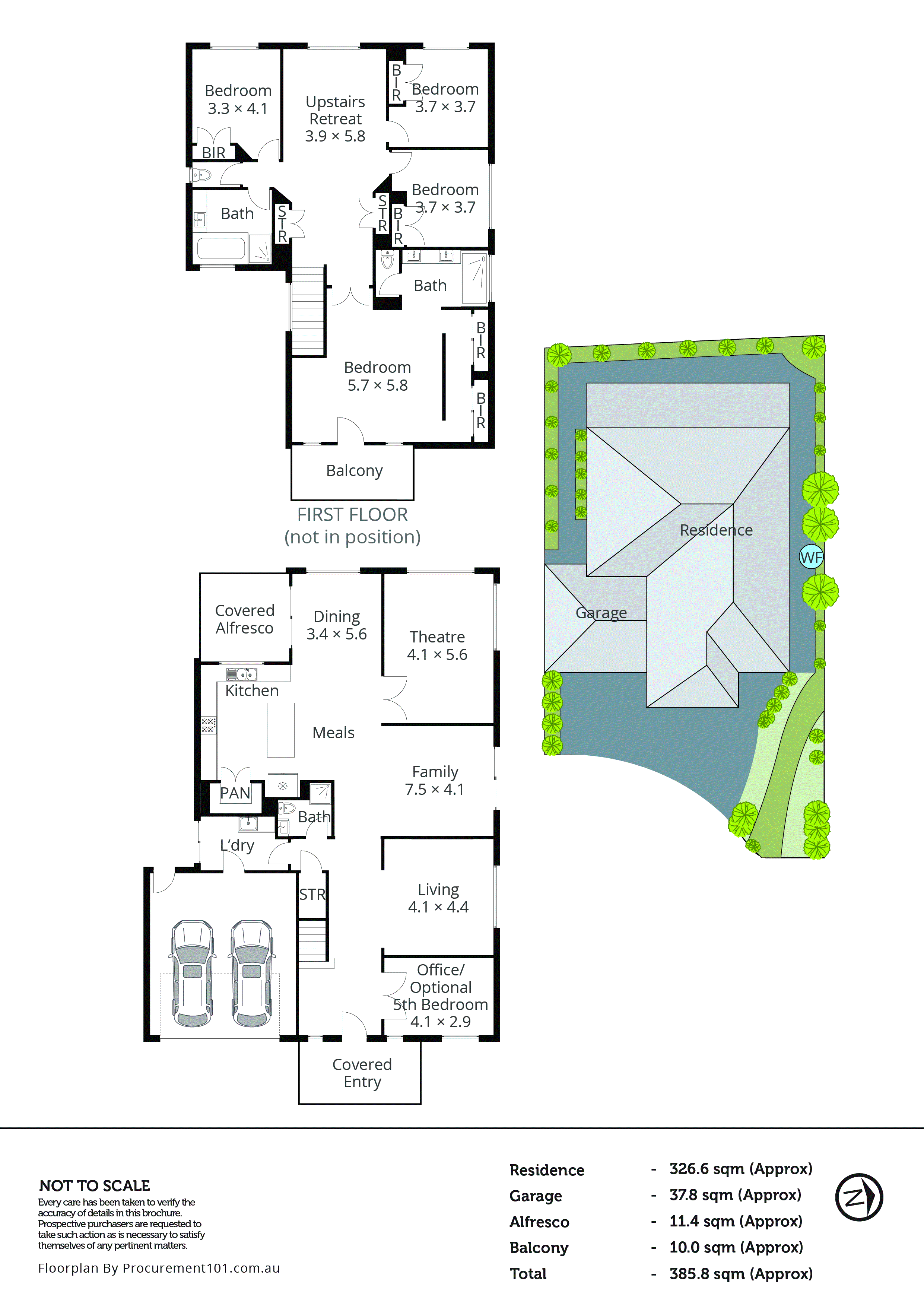 25 Scotch Avenue, Keysborough VIC 3173 - Floorplan