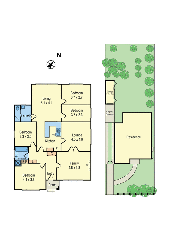 25 Sixth Street, Parkdale VIC 3195 - Floorplan