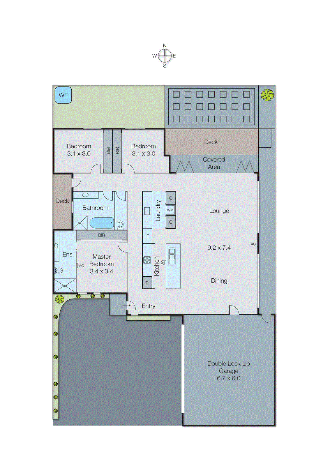 2/5 Stawell Street, Mentone VIC 3194 - Floorplan