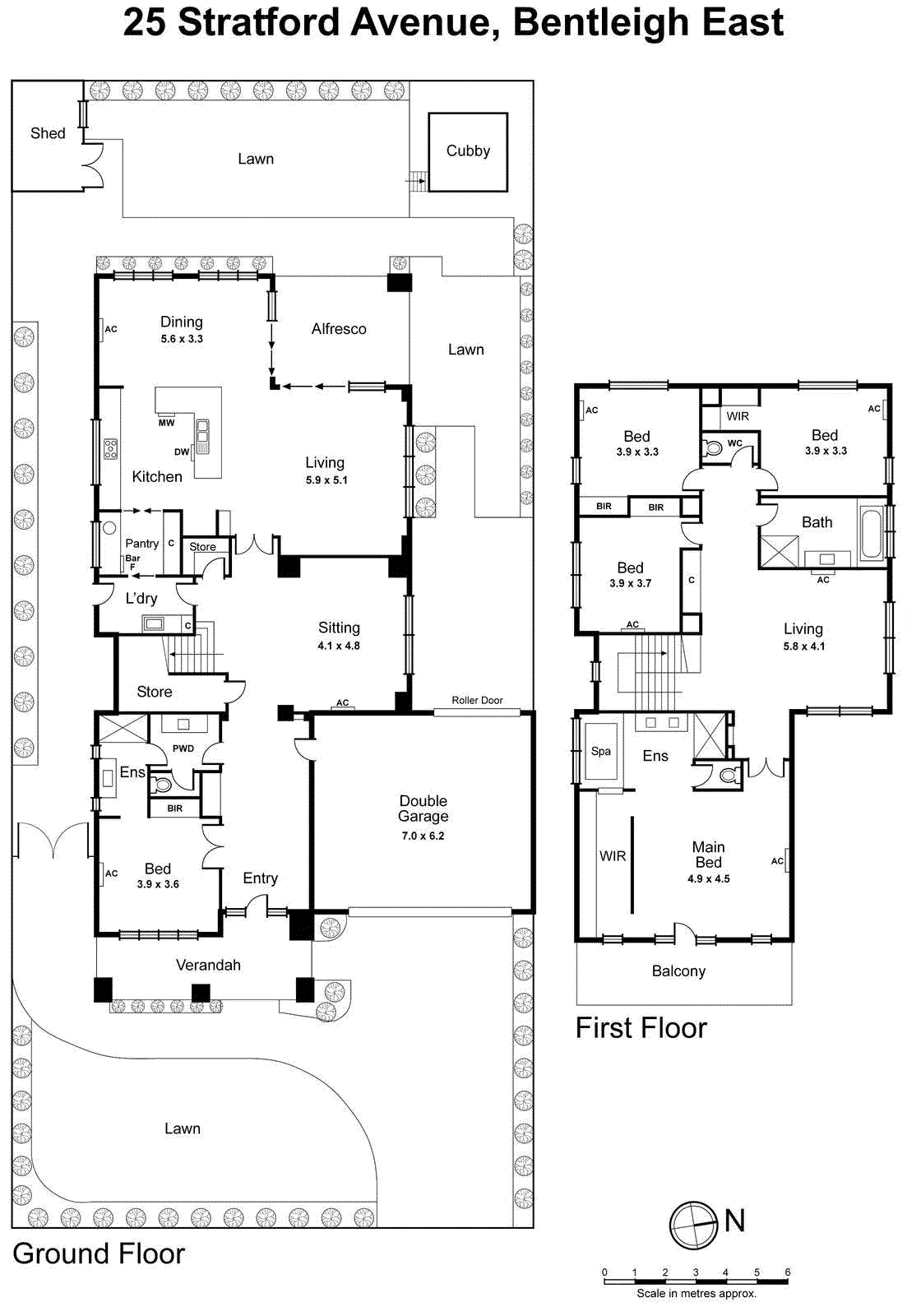 25 Stratford Avenue, Bentleigh East VIC 3165 - Floorplan