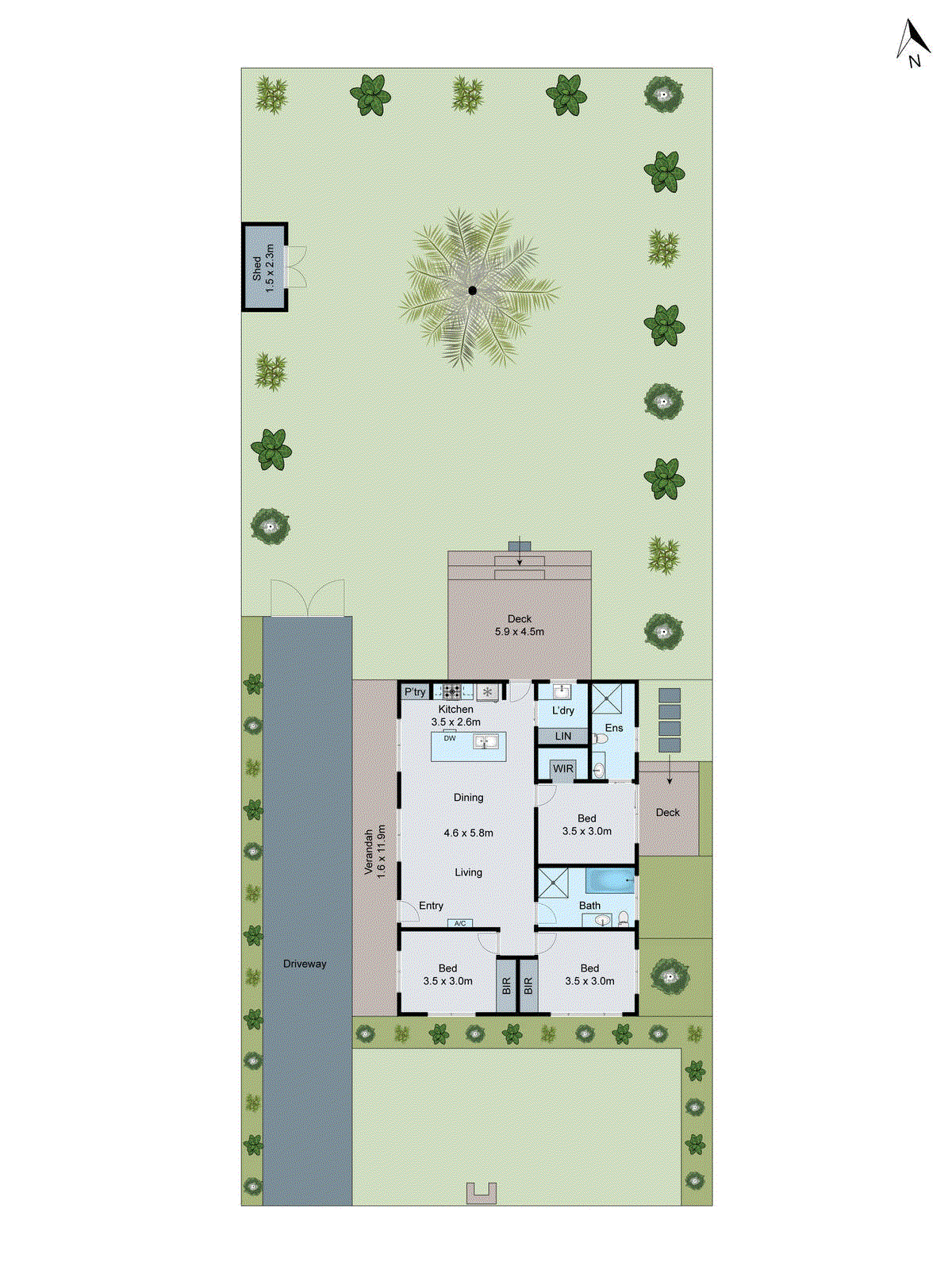 25 The Court, Leopold VIC 3224 - Floorplan