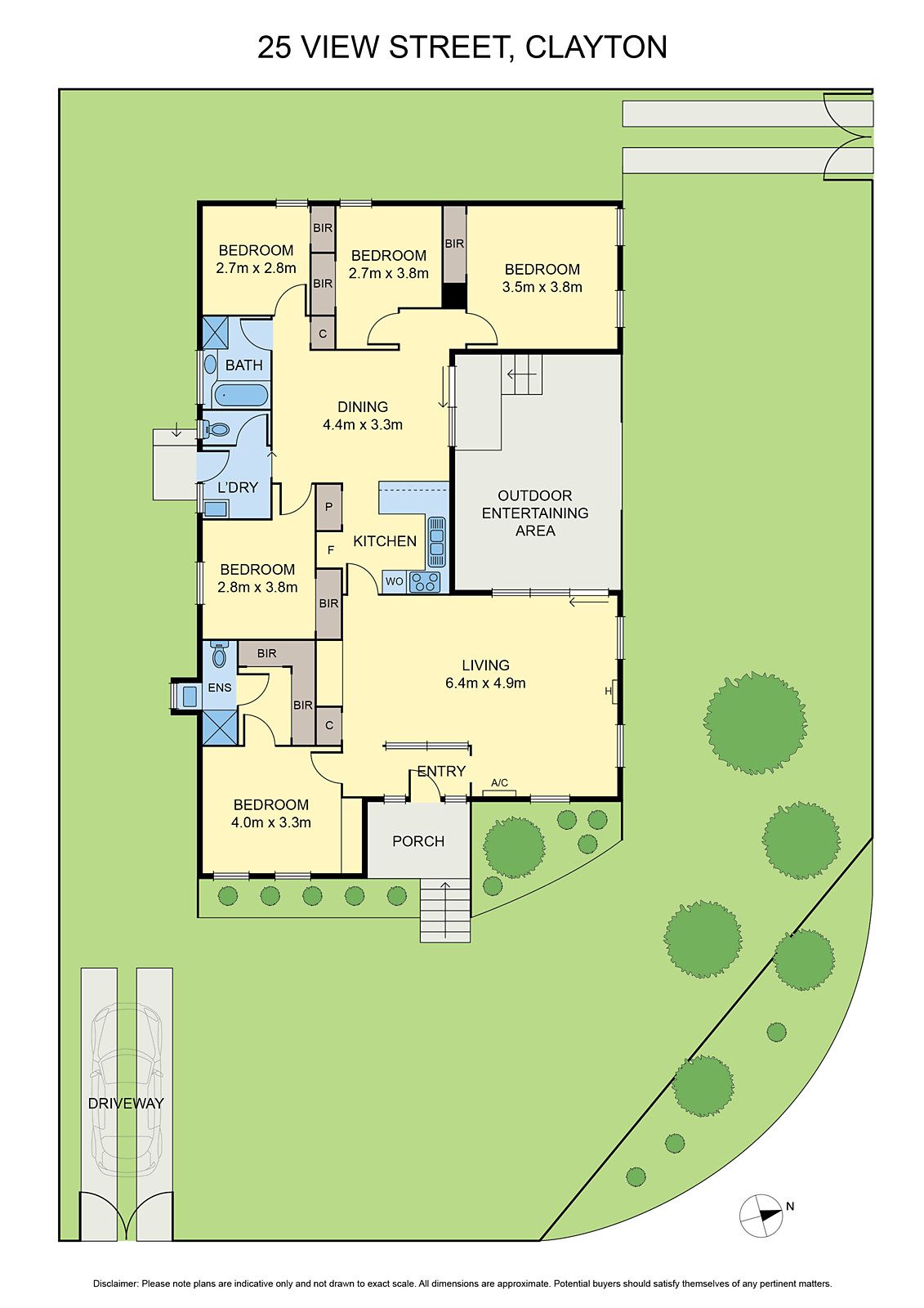 25 View Street, Clayton VIC 3168 - Floorplan