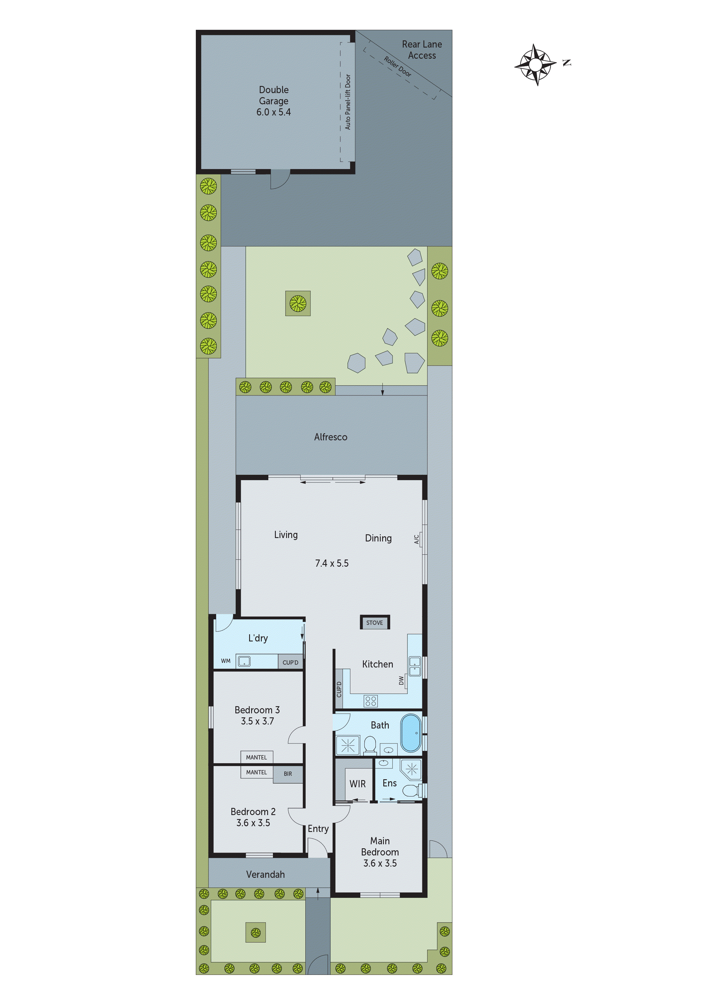 25 Waratah Street, Geelong West VIC 3218 - Floorplan