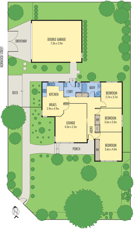 25 Washington Drive, Oakleigh South VIC 3167 - Floorplan