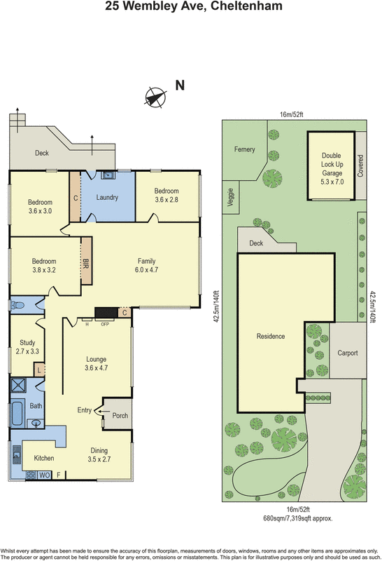 25 Wembley Avenue, Cheltenham VIC 3192 - Floorplan