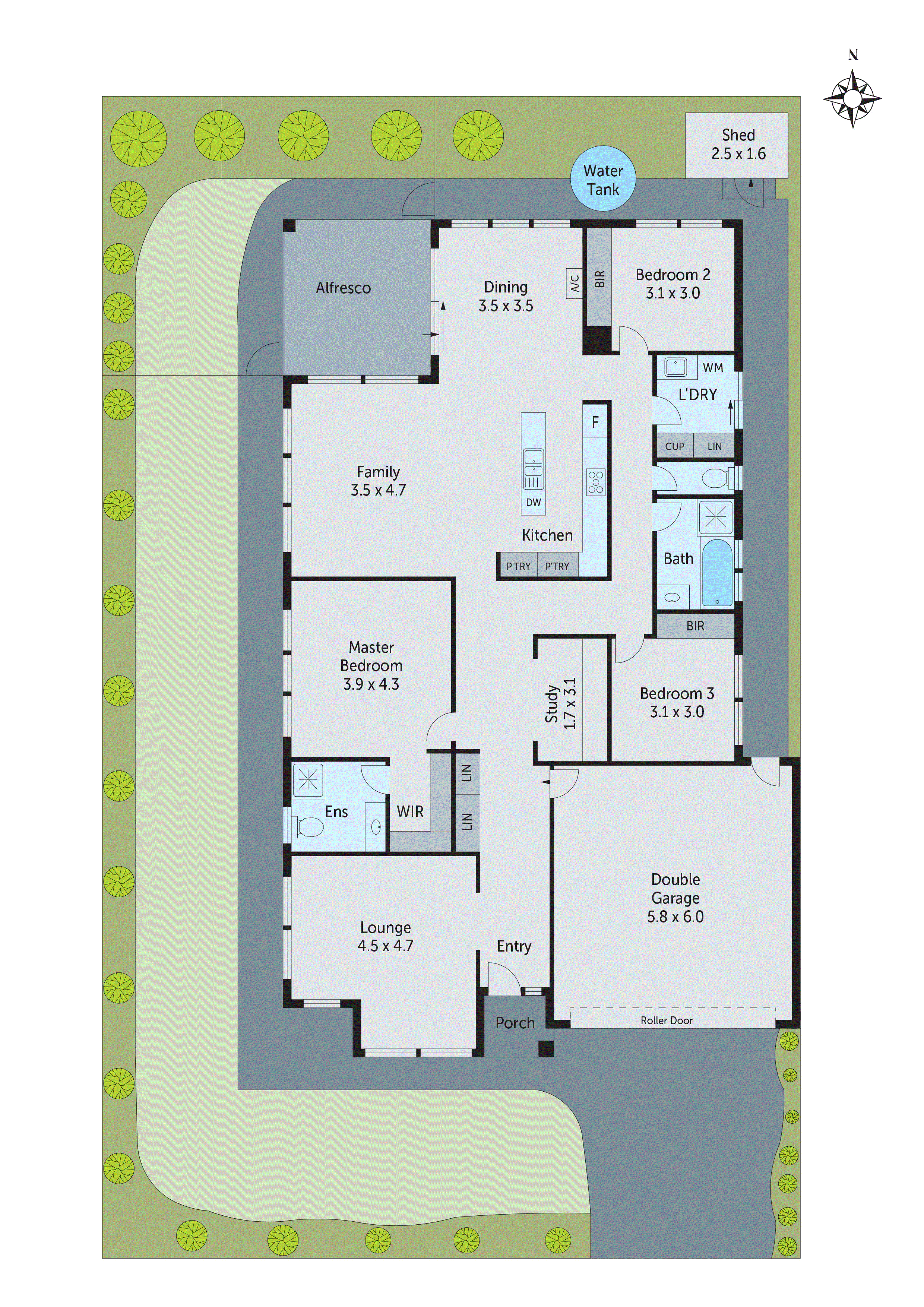 25 Winslow Avenue, Leopold VIC 3224 - Floorplan