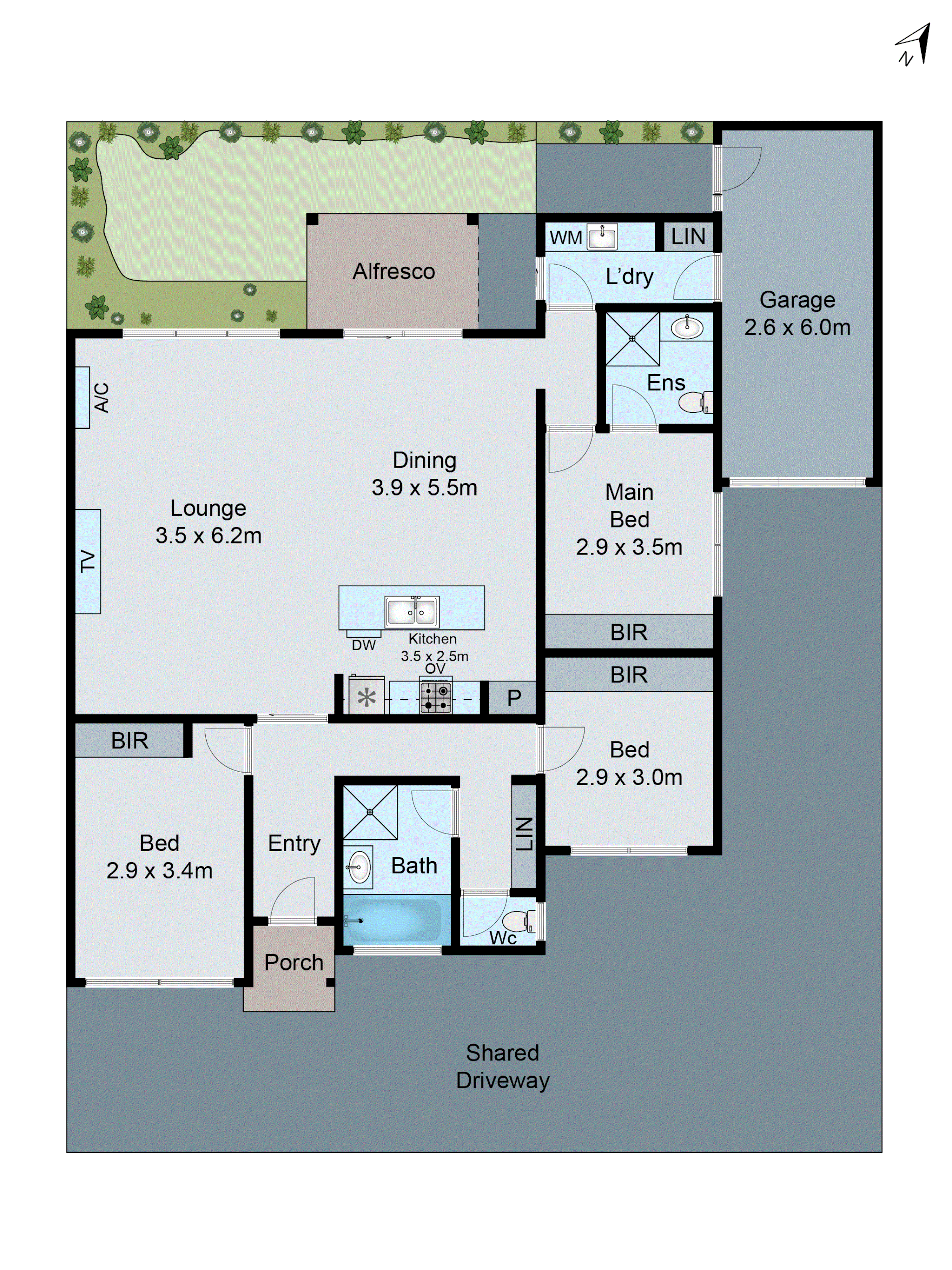 2/5 Woorayl Street, Hamlyn Heights VIC 3215 - Floorplan