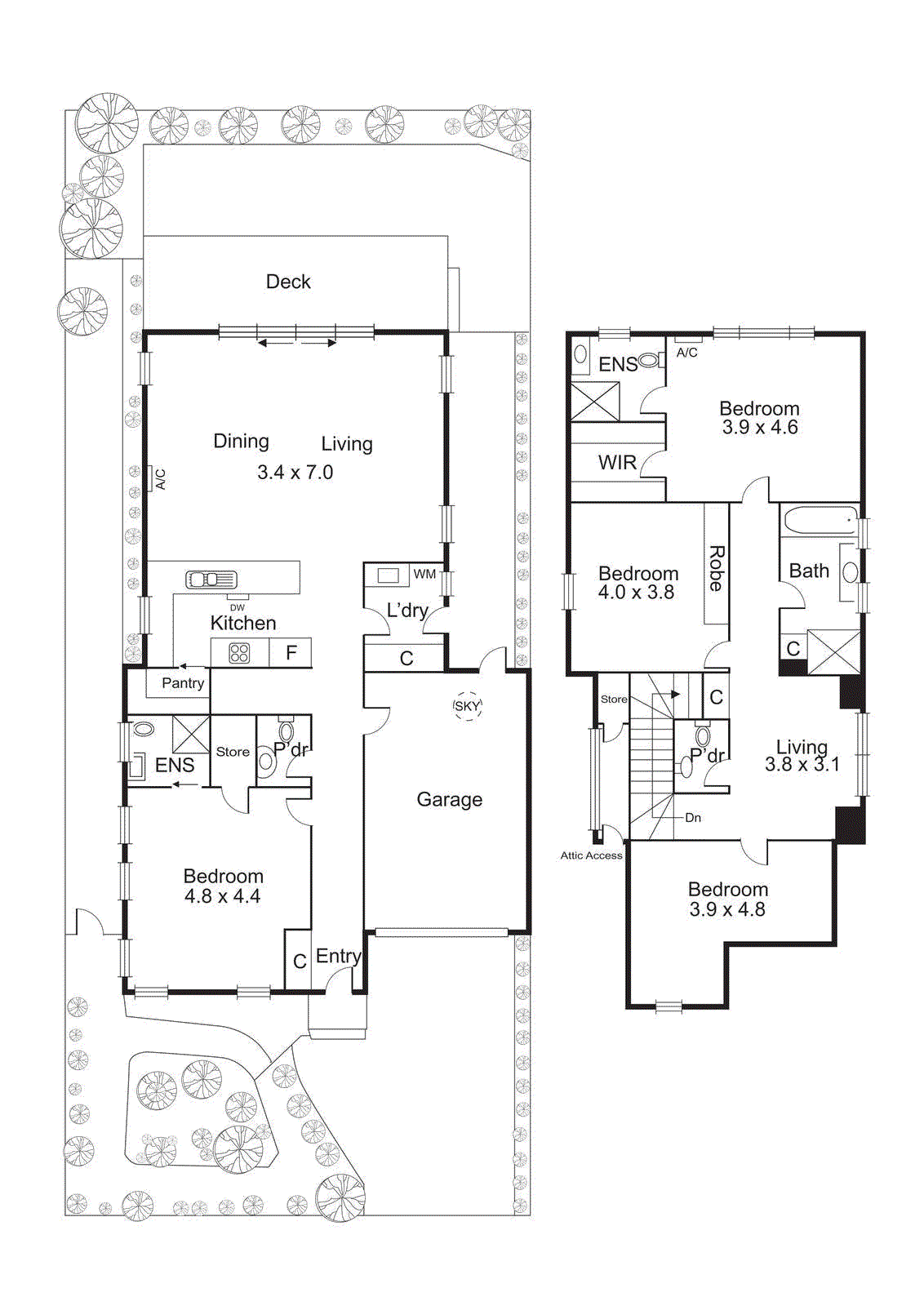 25 Yarraburn Close, Bentleigh East VIC 3165 - Floorplan