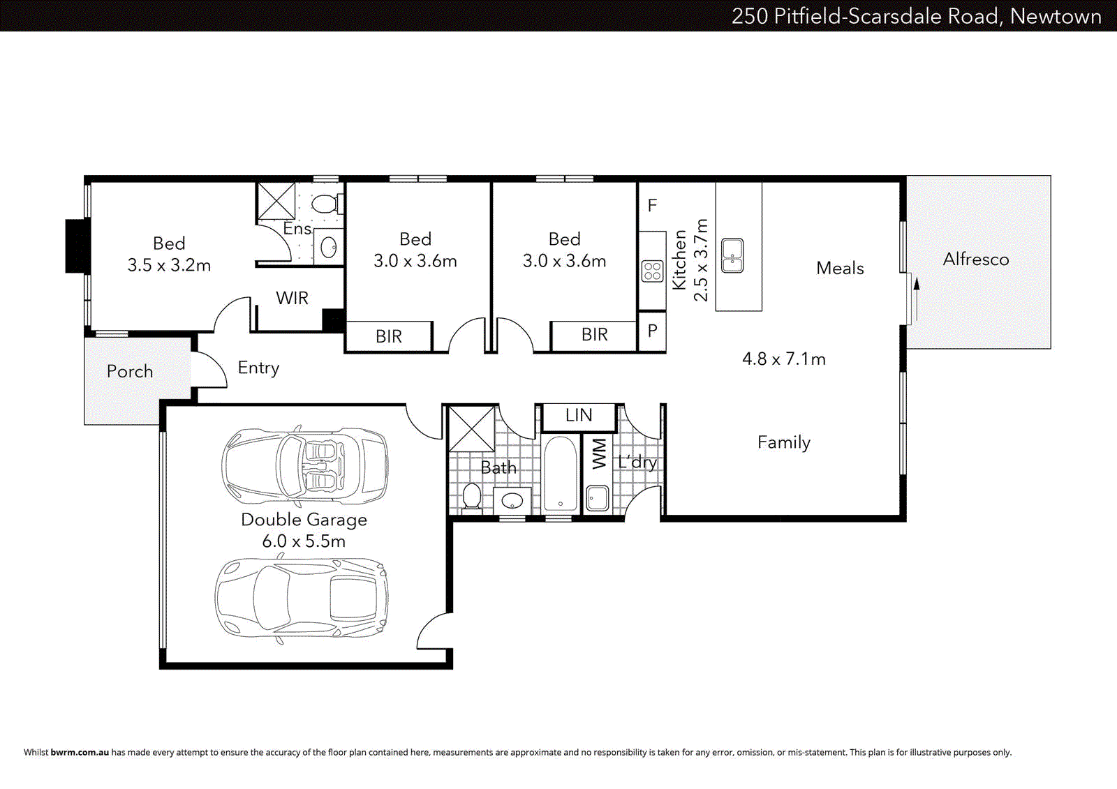 250 Scarsdale-Pitfield Road, Newtown VIC 3351 - Floorplan