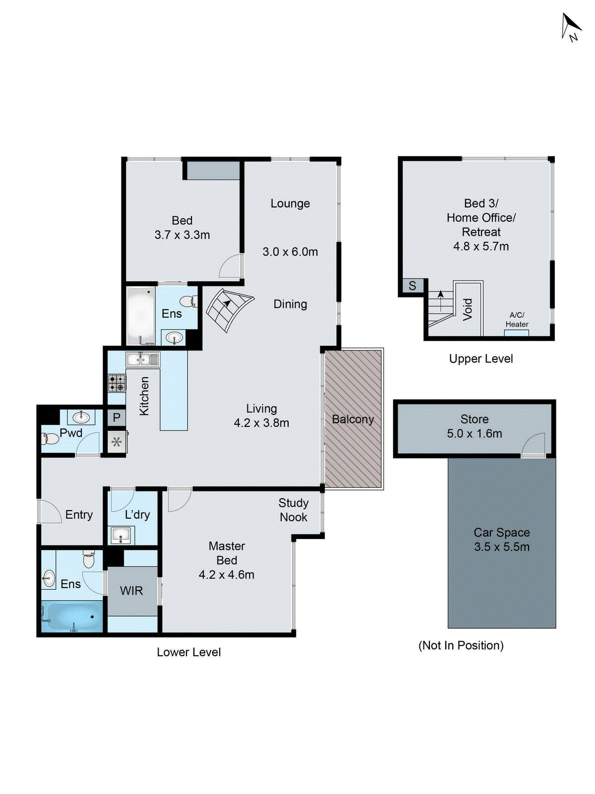 2501/2 Yarra Street, Geelong VIC 3220 - Floorplan