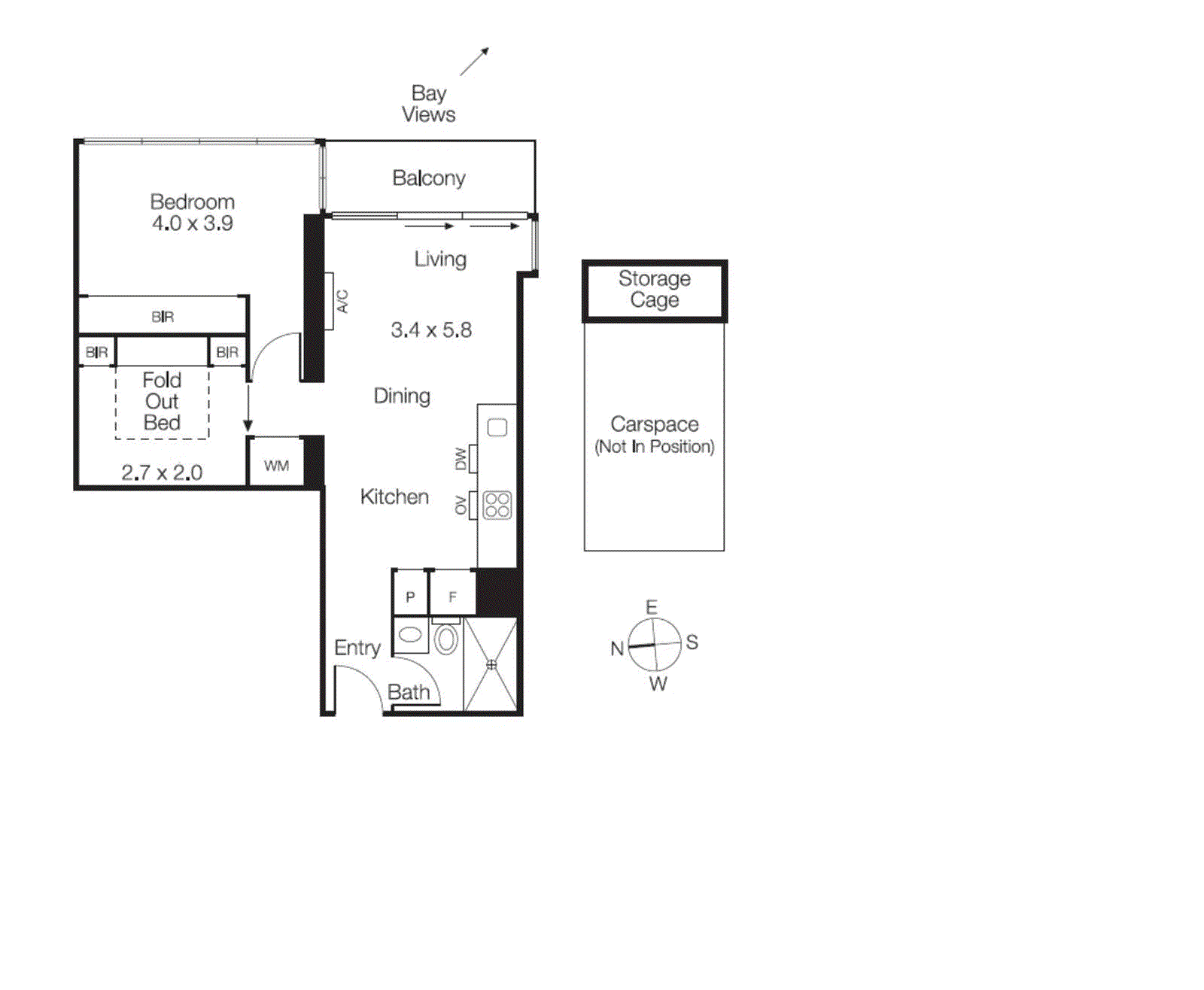 2501/50 Albert Road, South Melbourne VIC 3205 - Floorplan