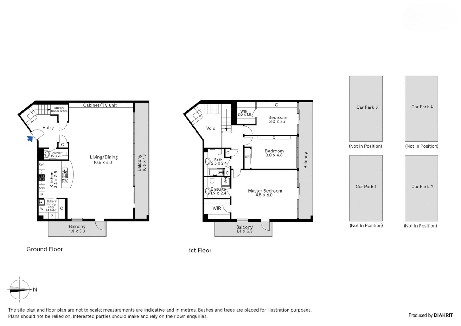 2503/83 Queens Bridge Street, Southbank VIC 3006 - Floorplan