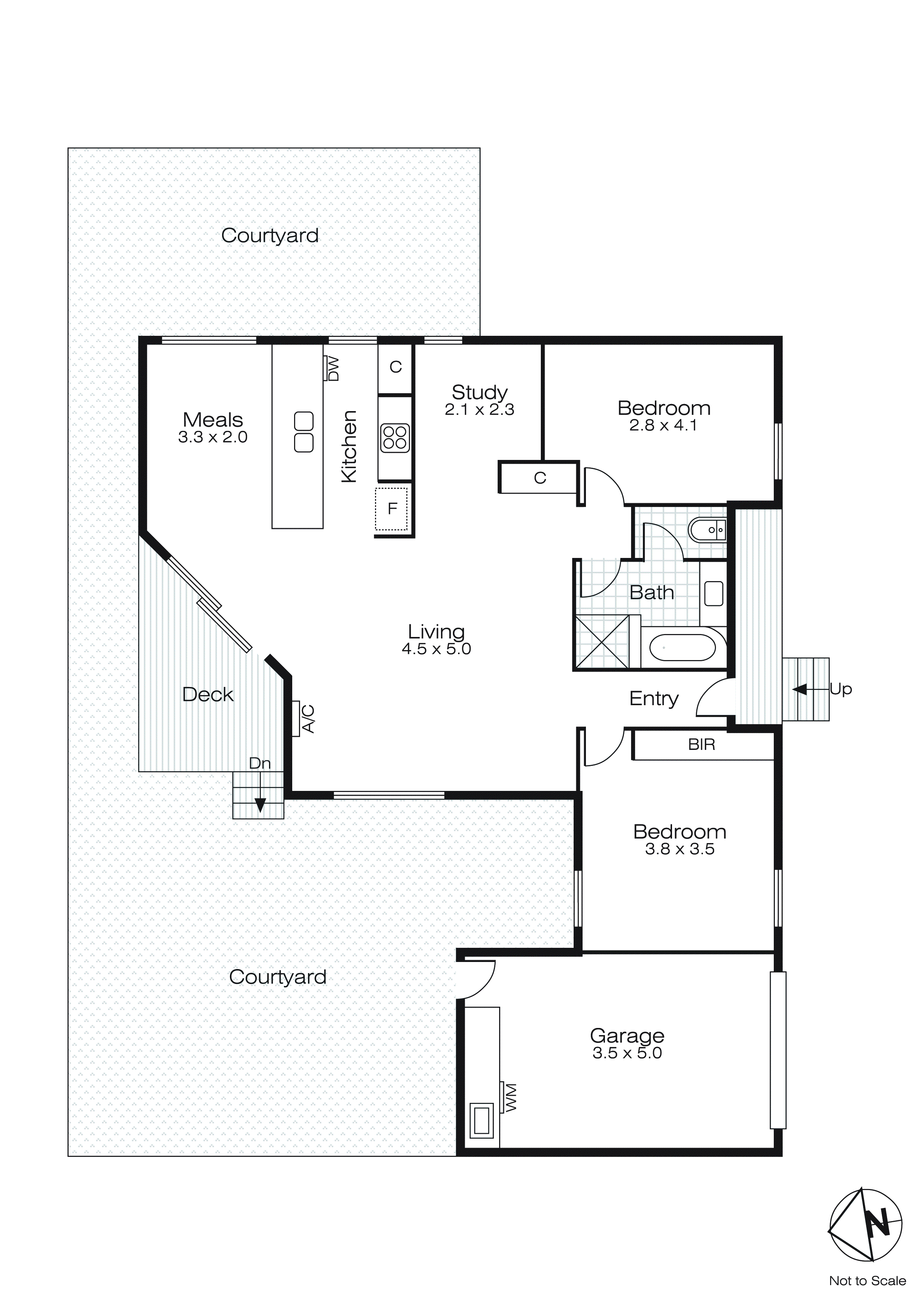 2/504 Lydiard Street, Soldiers Hill VIC 3350 - Floorplan