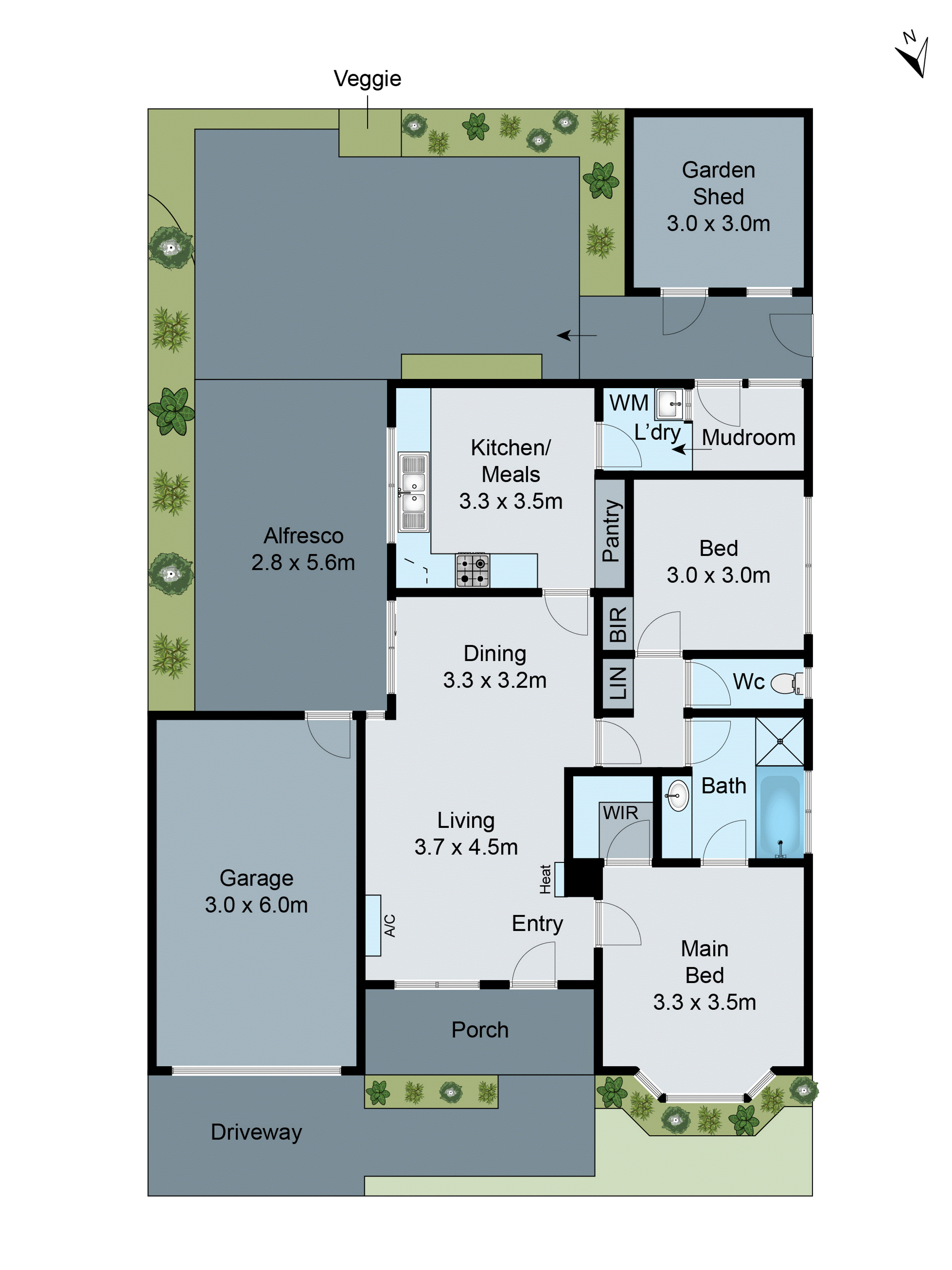 2/51-53 Helms Street, Newcomb VIC 3219 - Floorplan