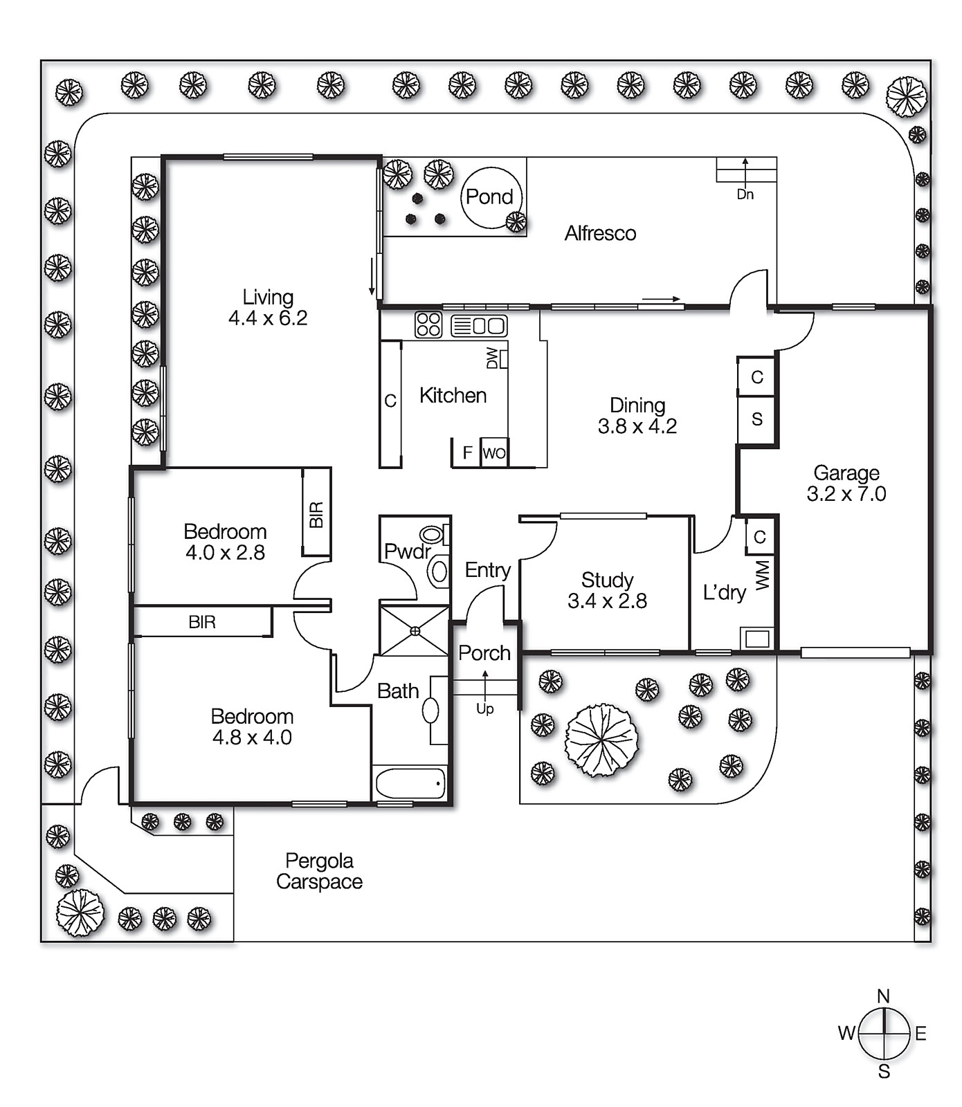 2/51 Second Street, Black Rock VIC 3193 - Floorplan