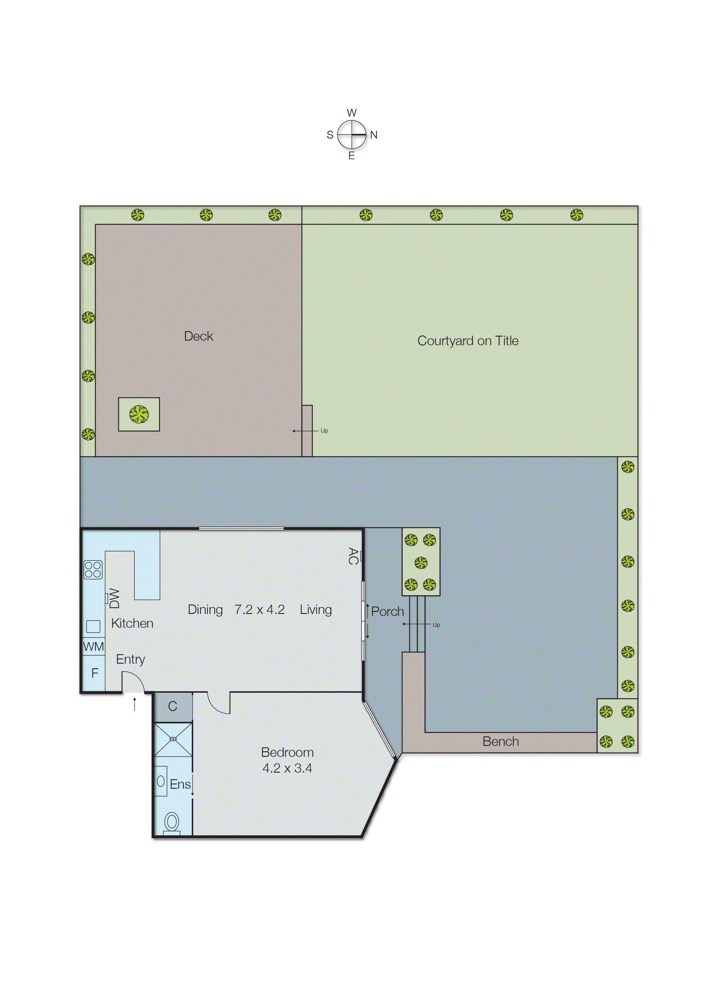 25/11 Marine Parade, St Kilda VIC 3182 - Floorplan