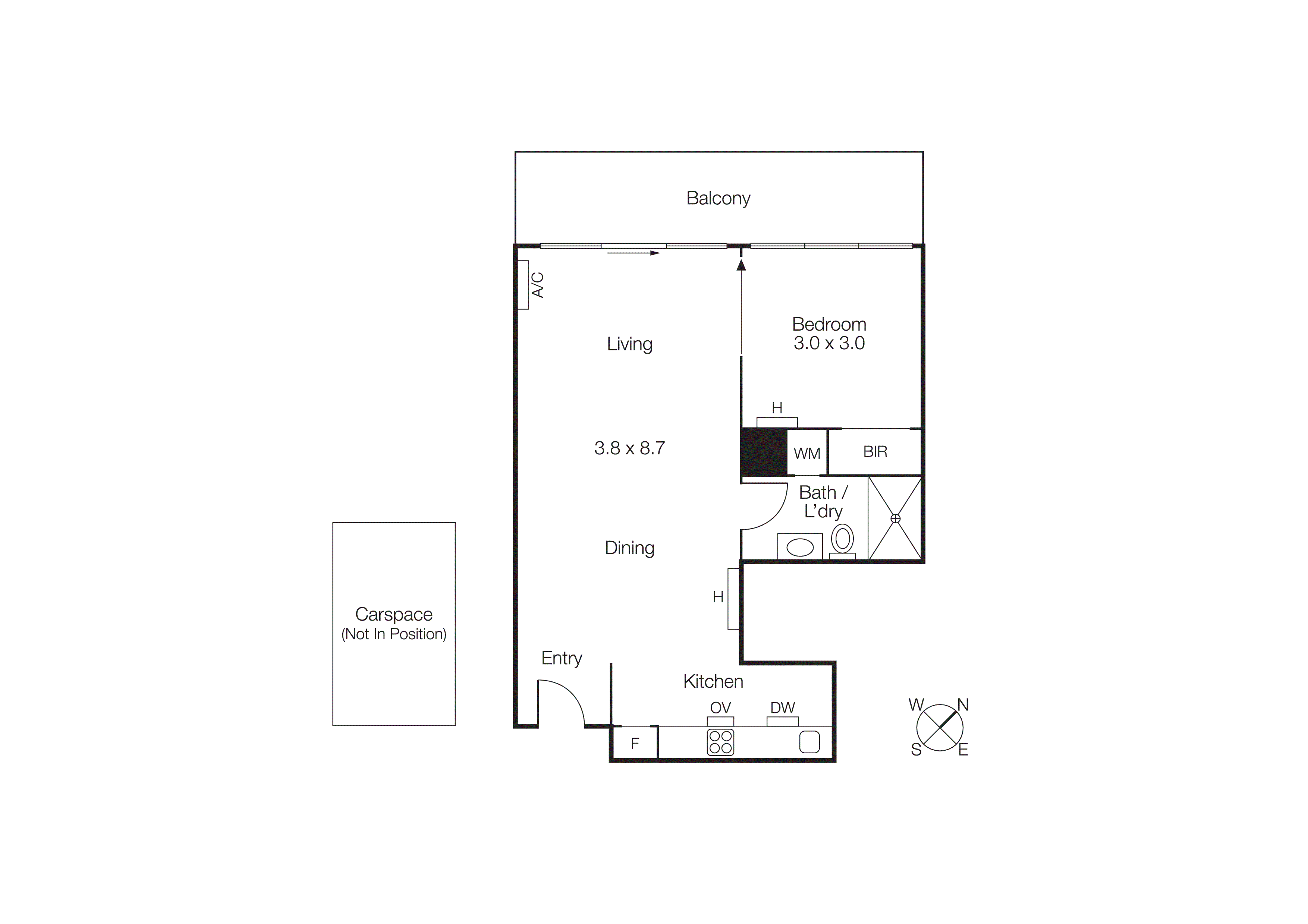 2/52 Fitzroy Street, St Kilda VIC 3182 - Floorplan