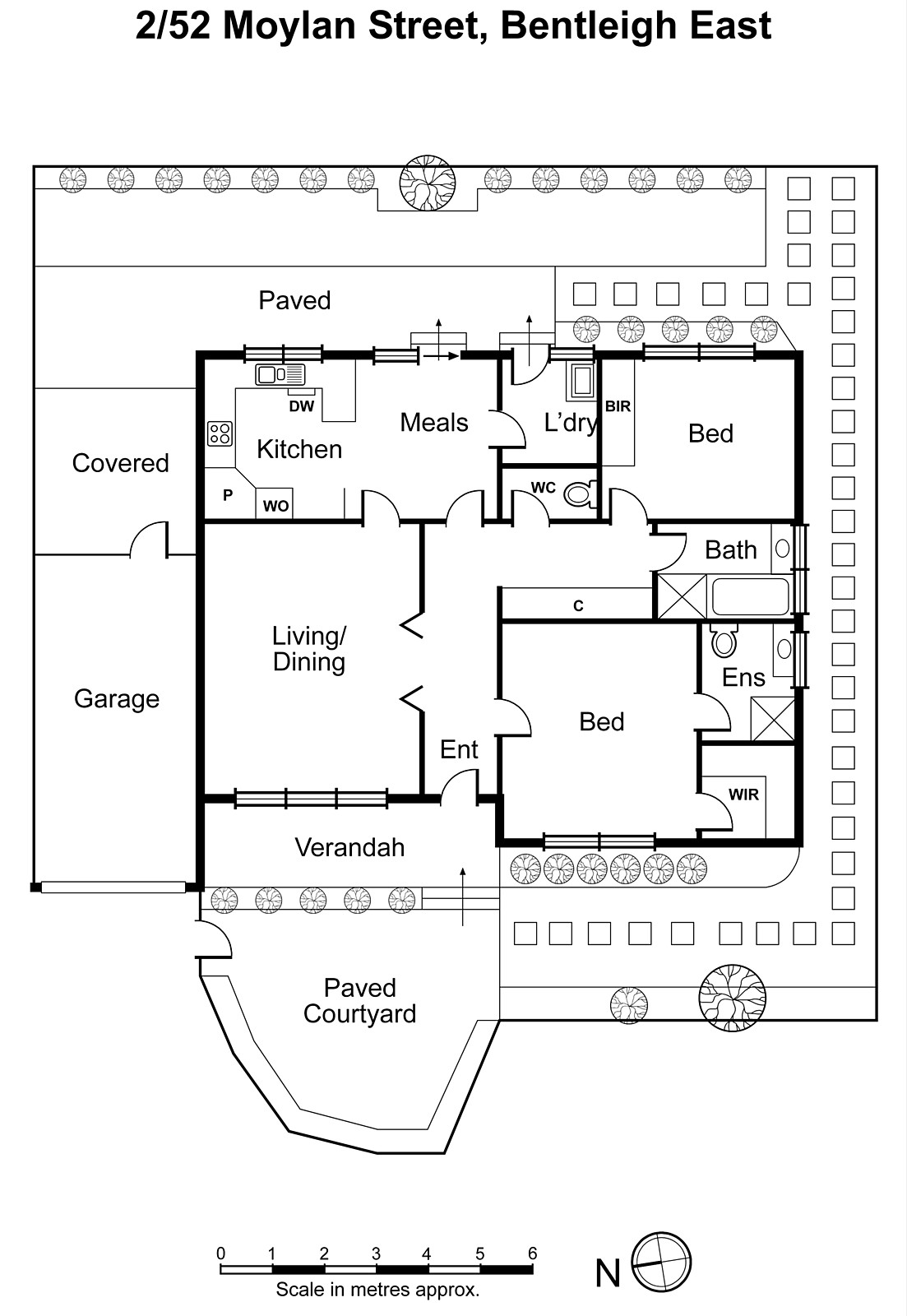 2/52 Moylan Street, Bentleigh East VIC 3165 - Floorplan