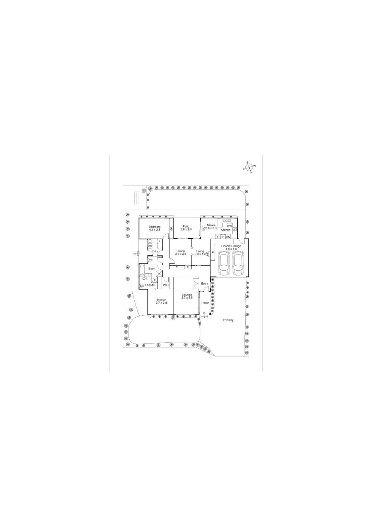 2/523 Balcombe Road, BLACK ROCK VIC 3193 - Floorplan