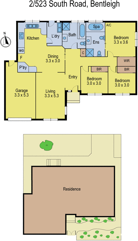 2/523 South Road, Bentleigh VIC 3204 - Floorplan