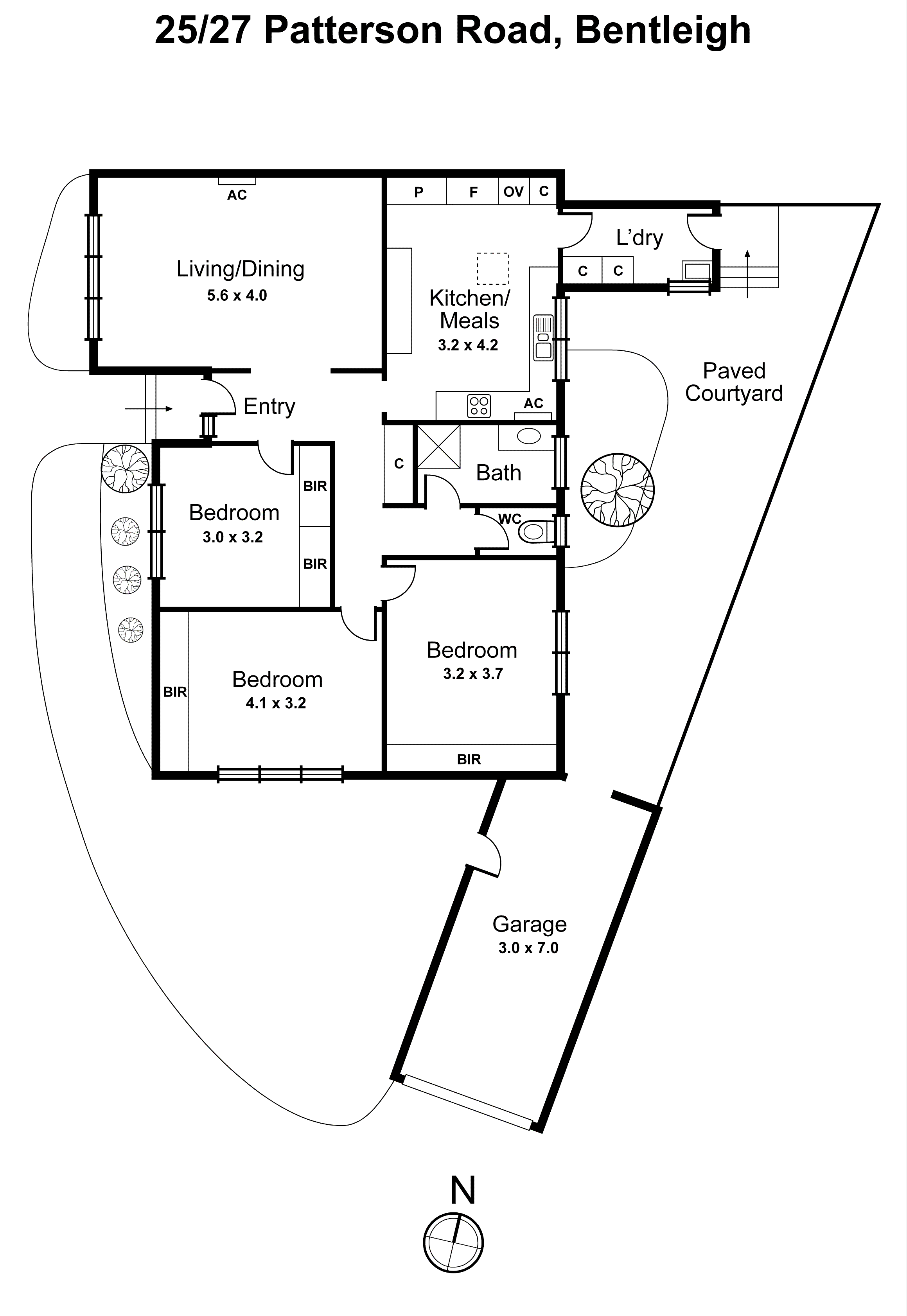 25/27 Patterson Road, Bentleigh VIC 3204 - Floorplan