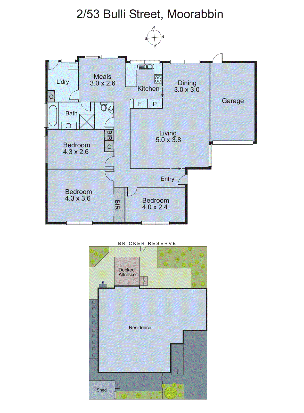 2/53 Bulli Street, Moorabbin VIC 3189 - Floorplan