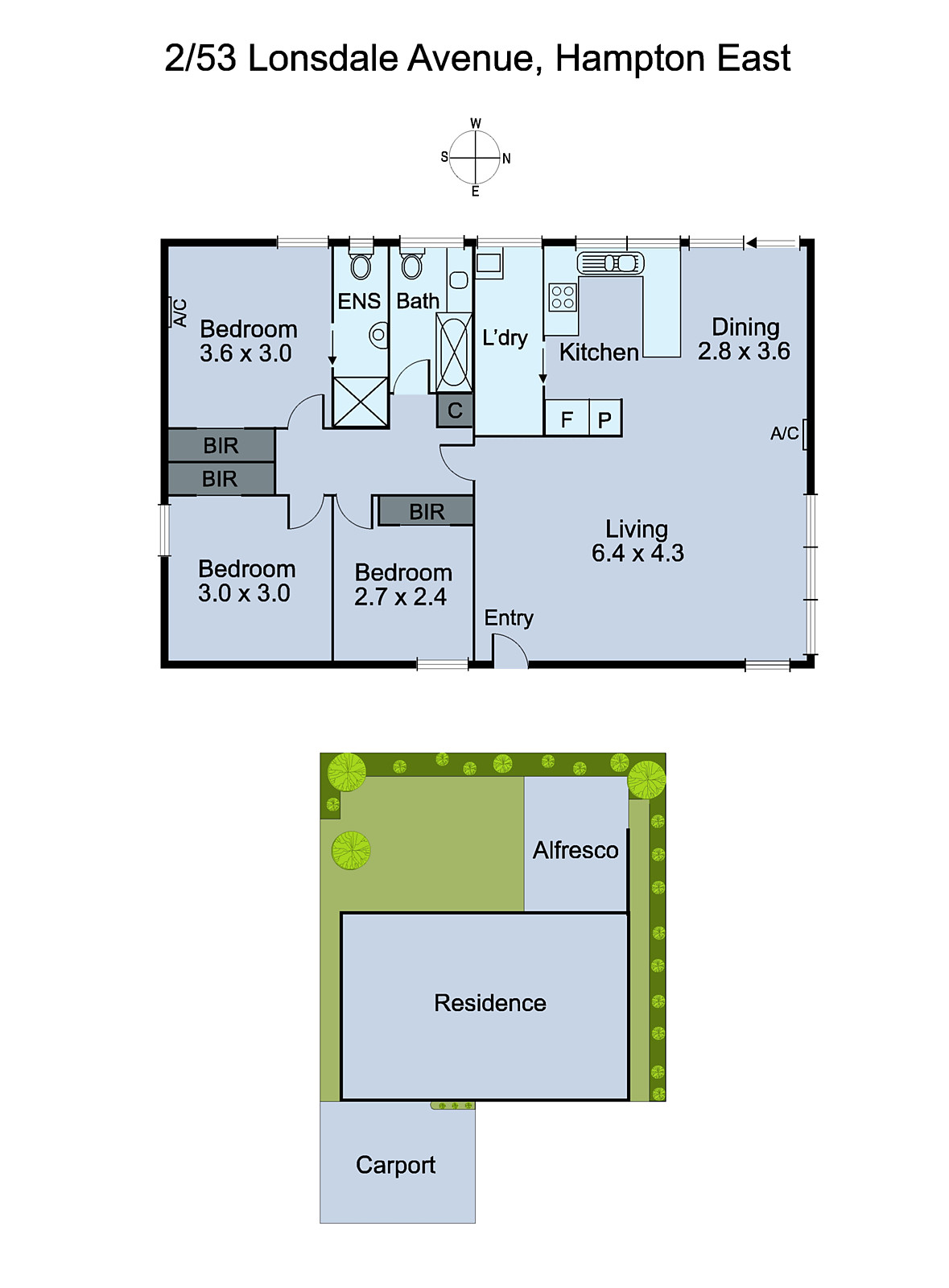 2/53 Lonsdale Avenue, Hampton East VIC 3188 - Floorplan