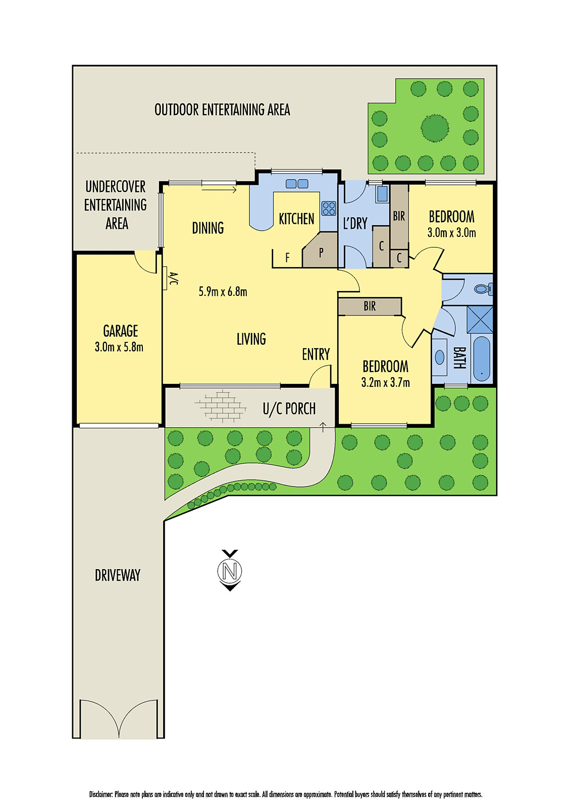 2/53 Newton Avenue, Bell Post Hill VIC 3215 - Floorplan