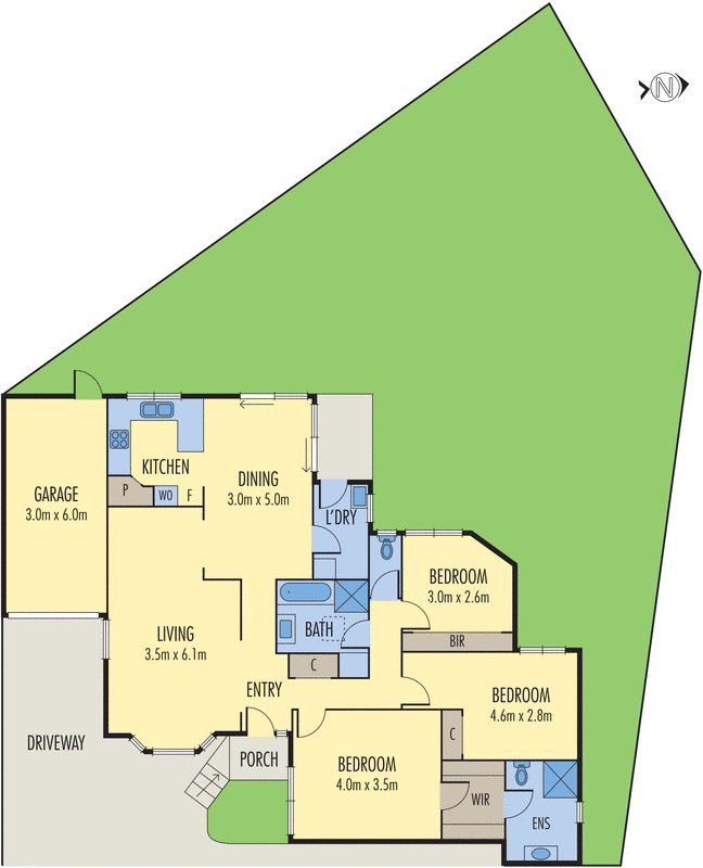 2/53 Schneider Crescent, Clarinda VIC 3169 - Floorplan