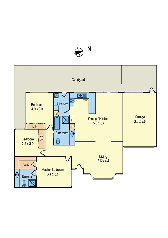 2/53 Warren Road, Parkdale VIC 3195 - Floorplan