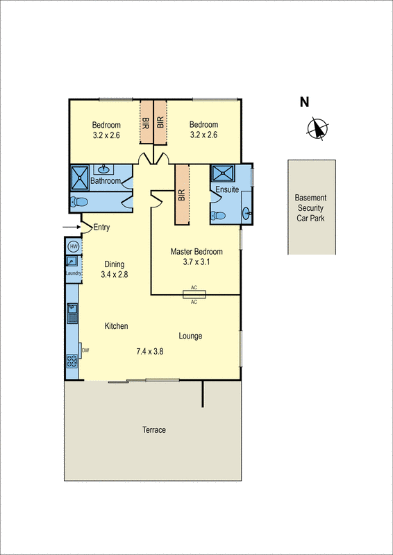 25/31-35 Como Parade East, Mentone VIC 3194 - Floorplan