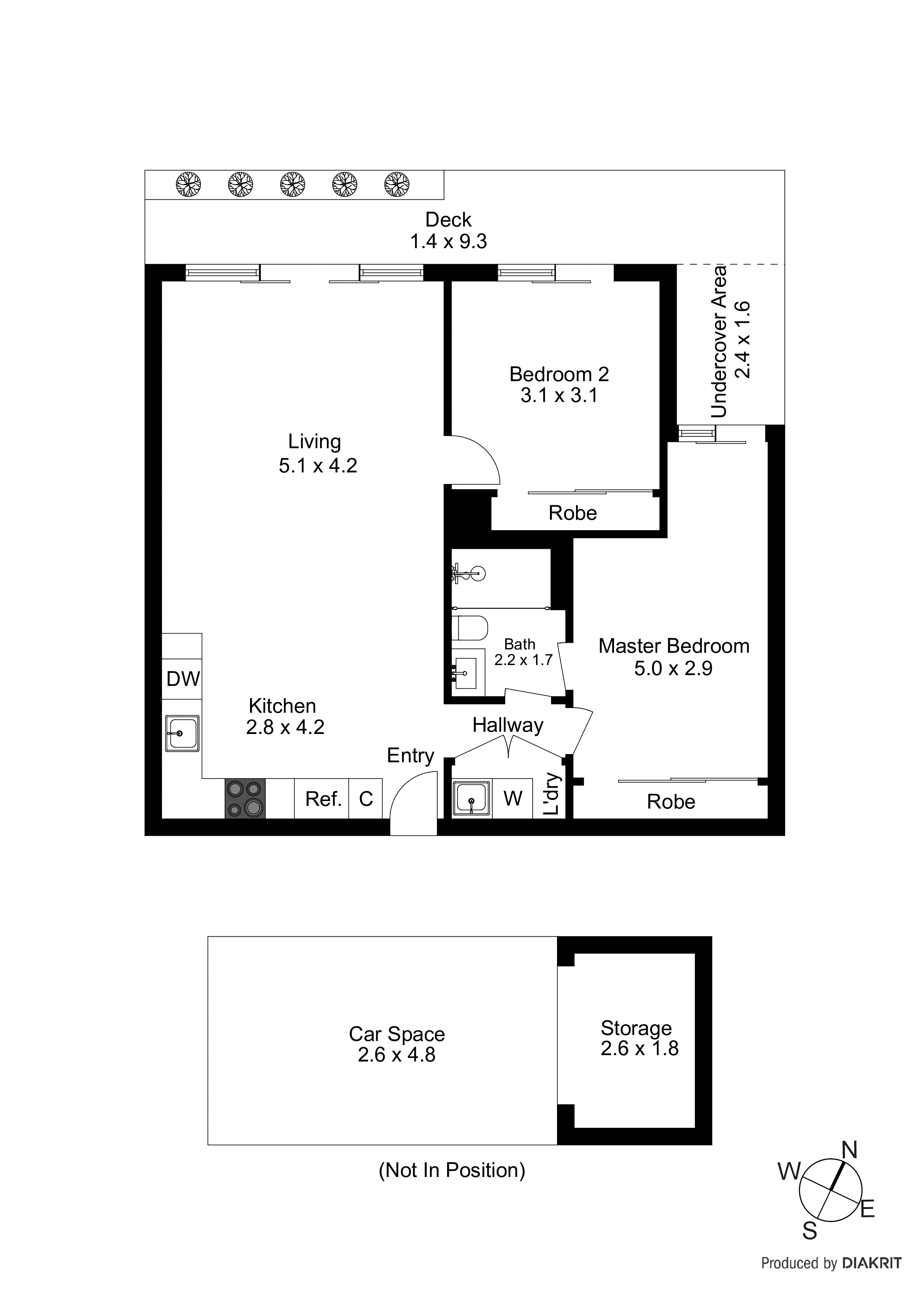 2/533-535 Nepean Highway, Bonbeach VIC 3196 - Floorplan