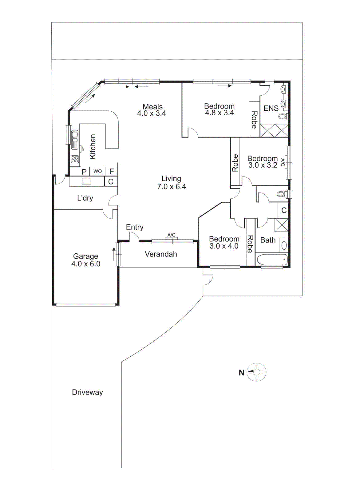 2/54 Brady Road, Bentleigh East VIC 3165 - Floorplan