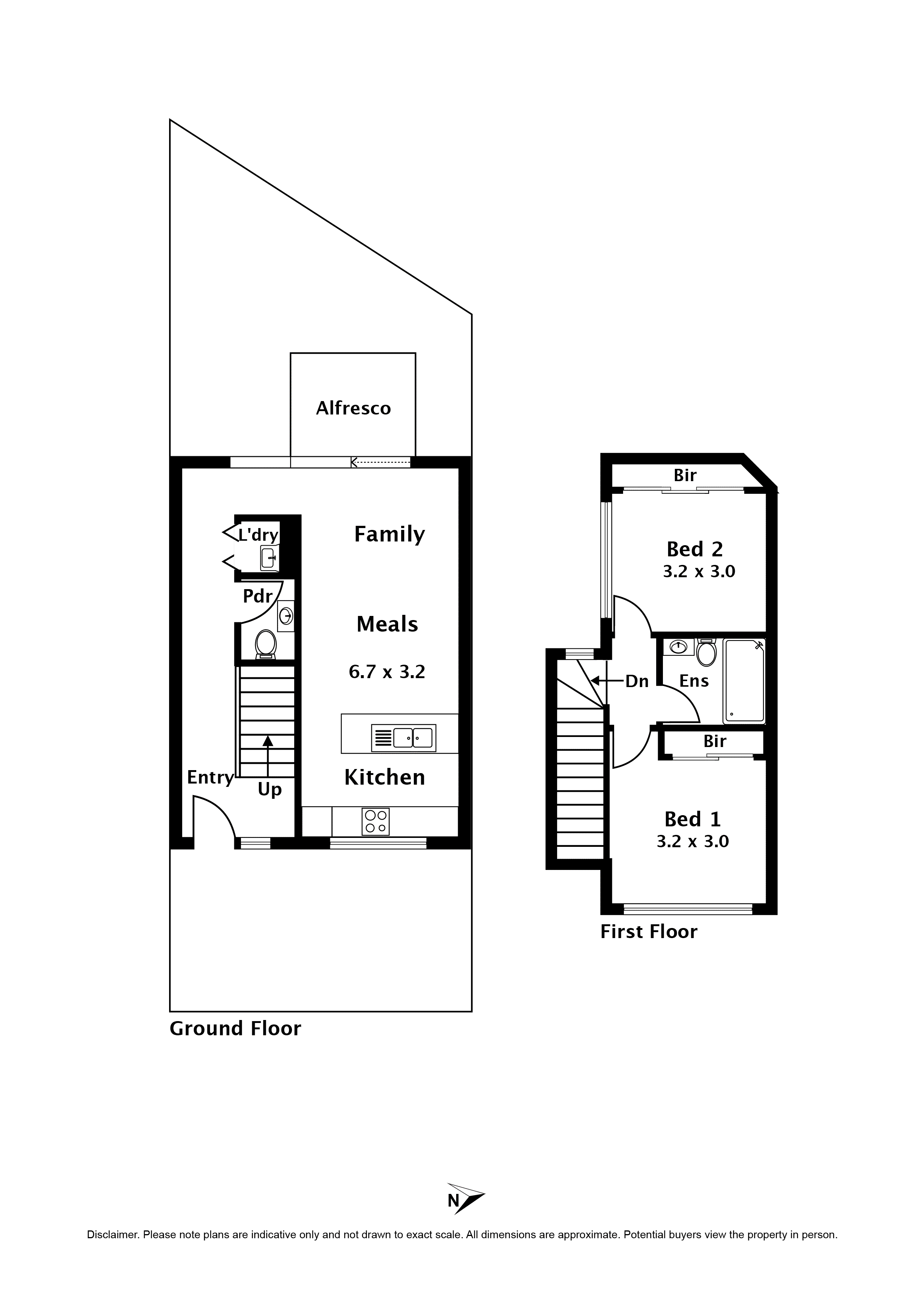 254B Nicholson Street, Seddon VIC 3011 - Floorplan