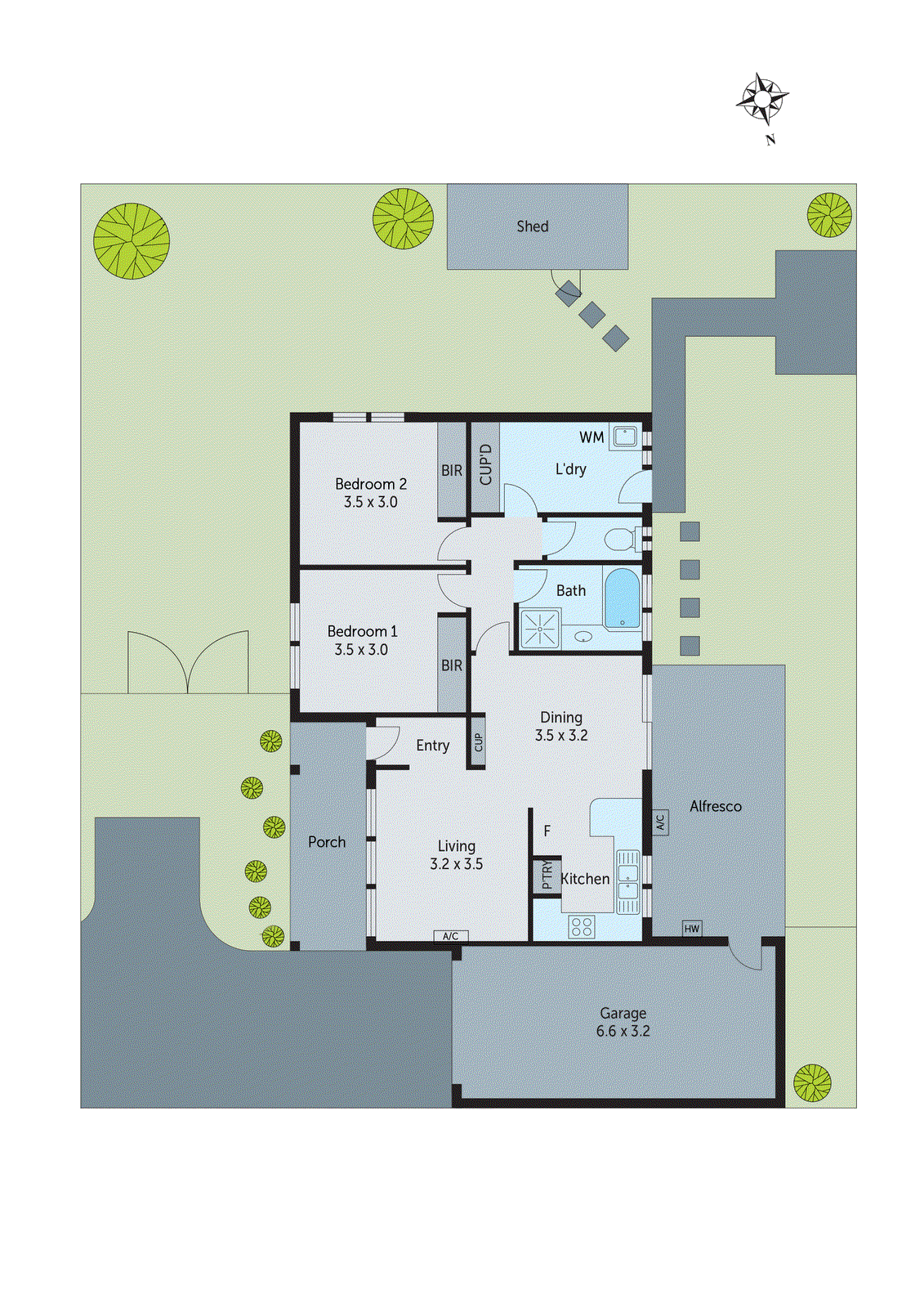 2/55-57 Sparks Road, Norlane VIC 3214 - Floorplan