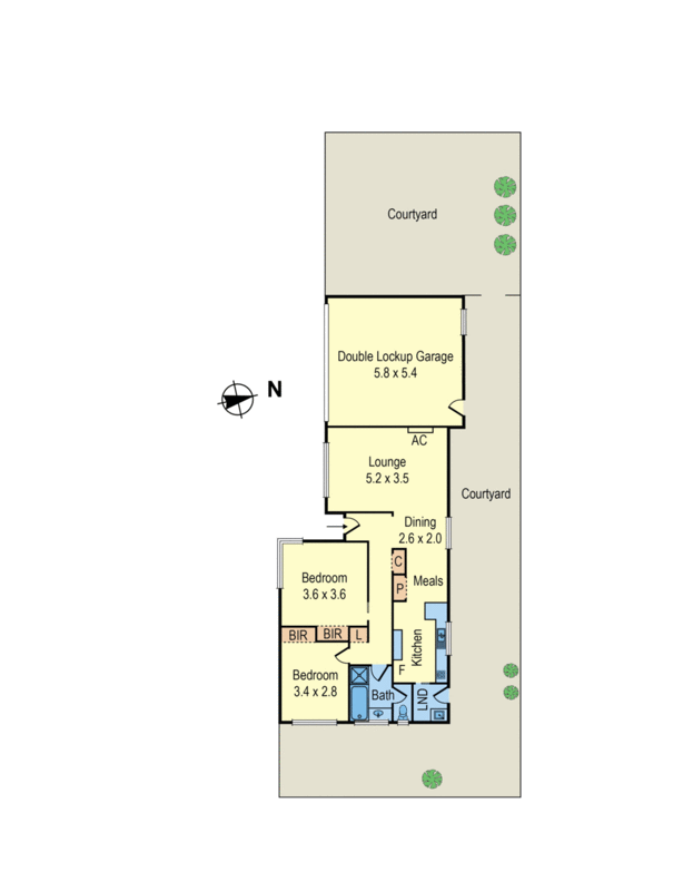 2/55 Centre Dandenong Road, Dingley Village VIC 3172 - Floorplan