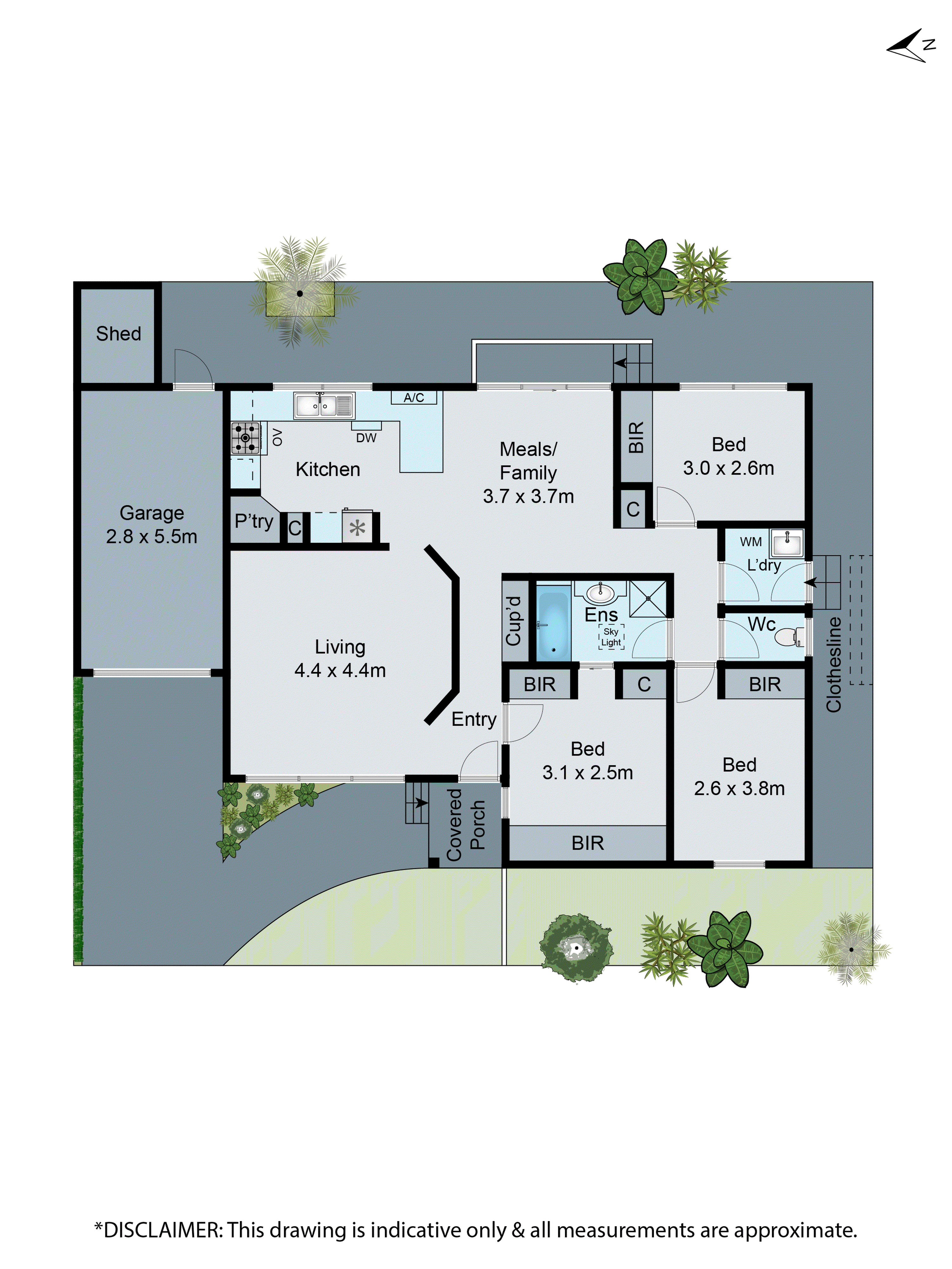 2/55 Illuka Crescent, Mount Waverley VIC 3149 - Floorplan