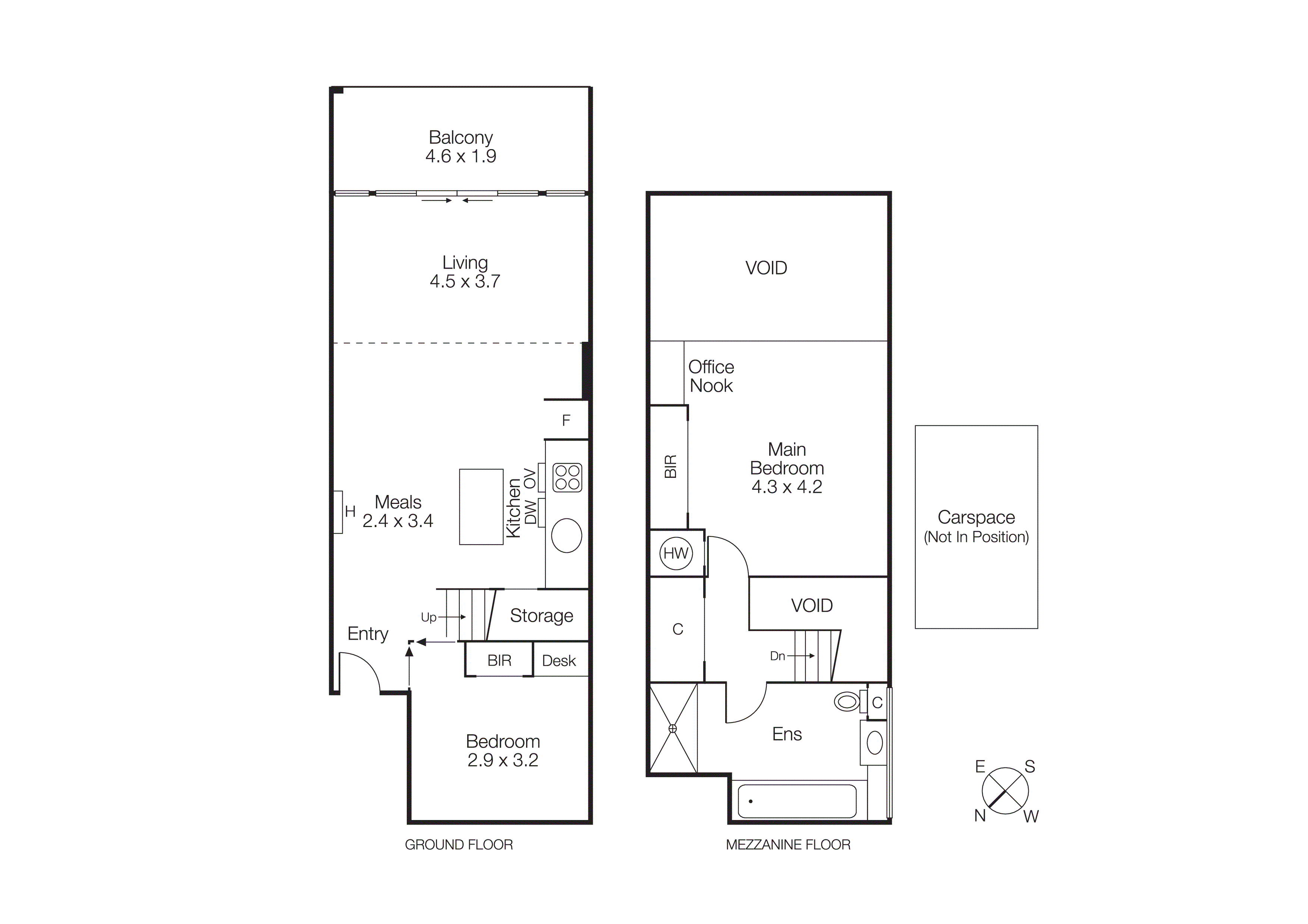 2/55 Johnston Street, Port Melbourne VIC 3207 - Floorplan
