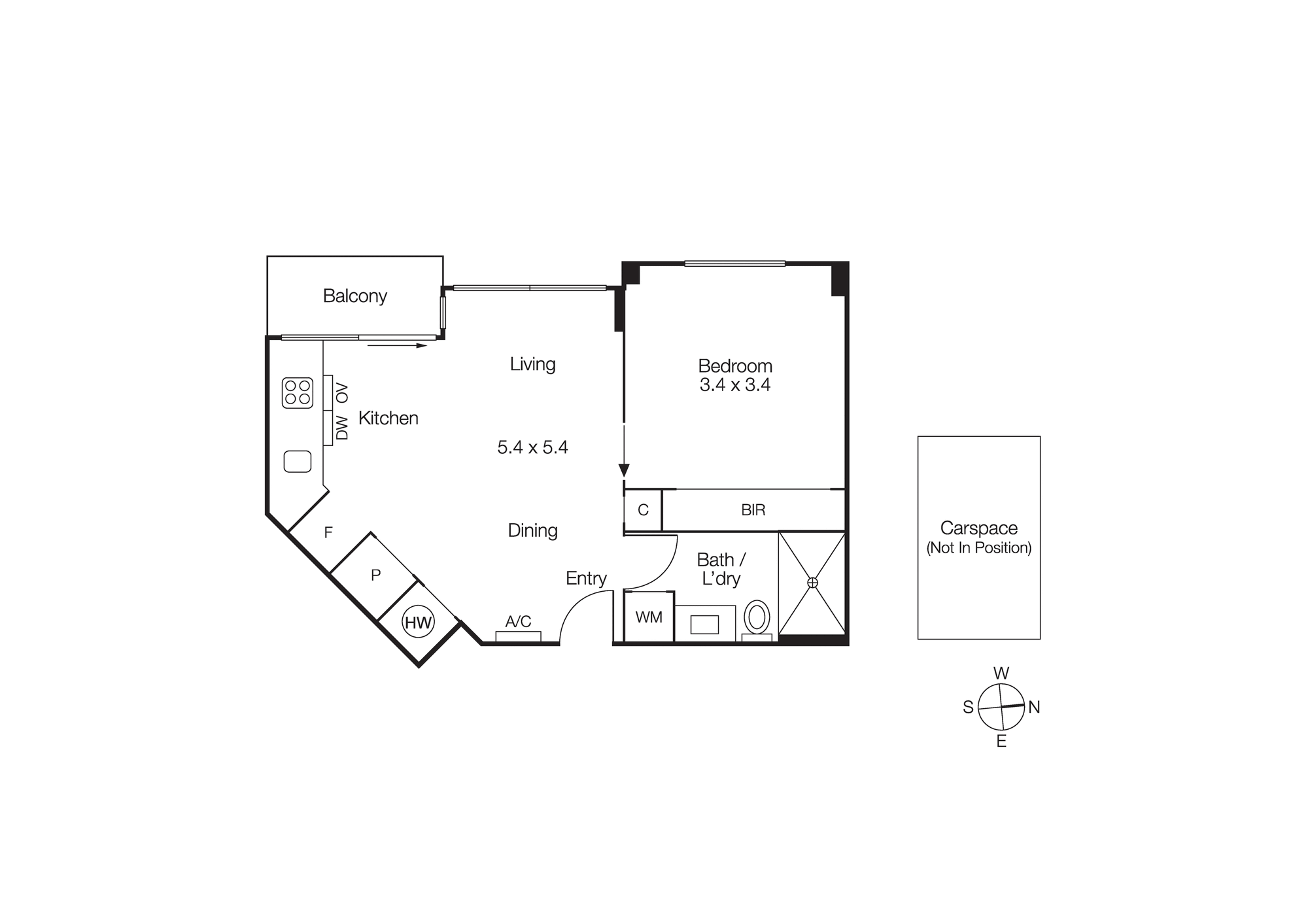 25/568 New Street, BRIGHTON VIC 3186 - Floorplan