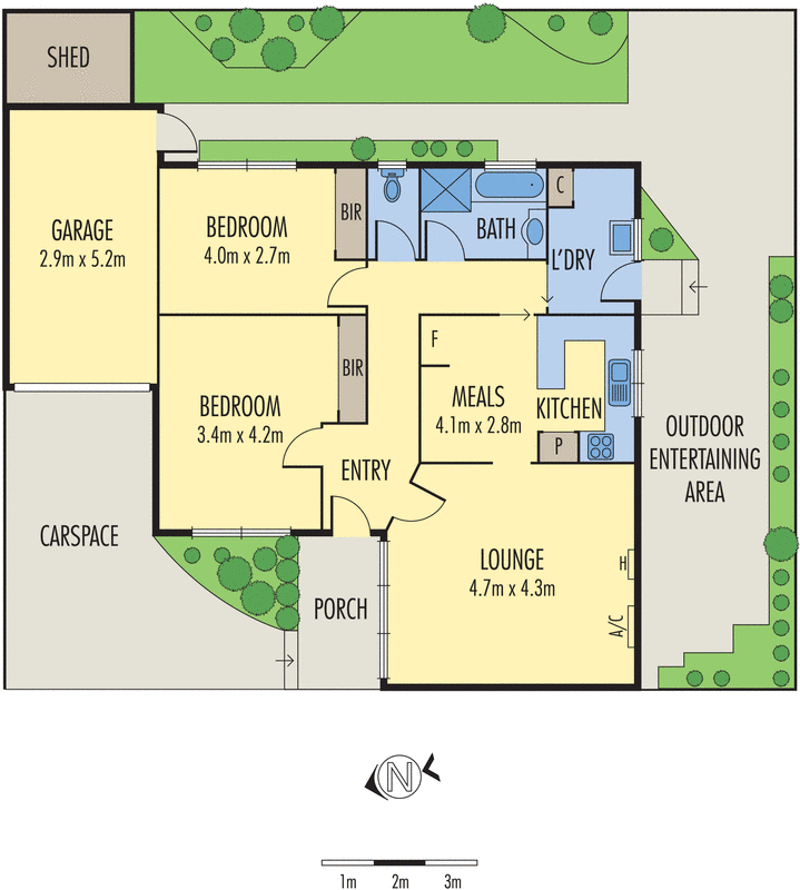 2/56 - 62 Greville Street, Huntingdale VIC 3166 - Floorplan