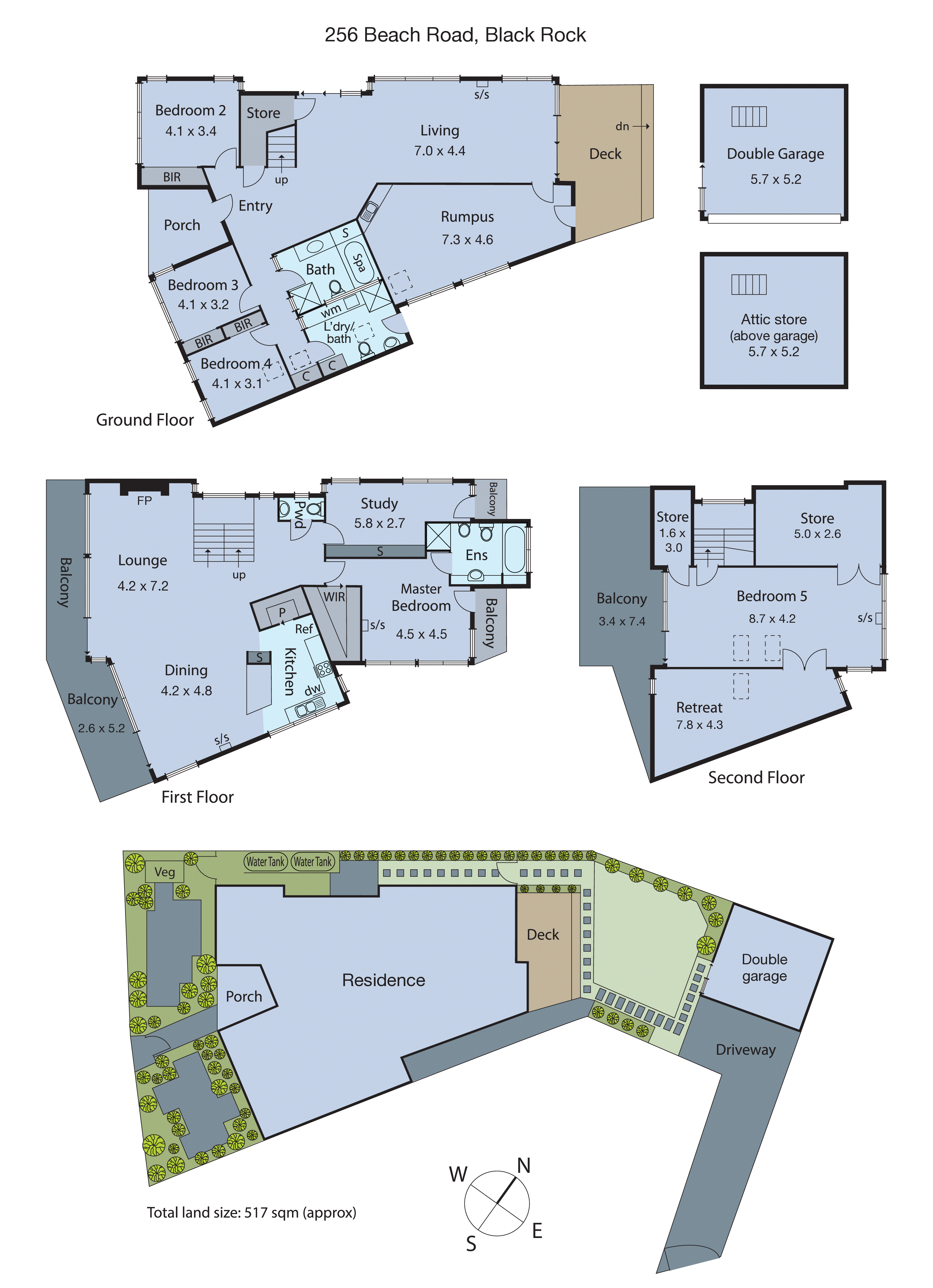 256 Beach Road, Black Rock VIC 3193 - Floorplan