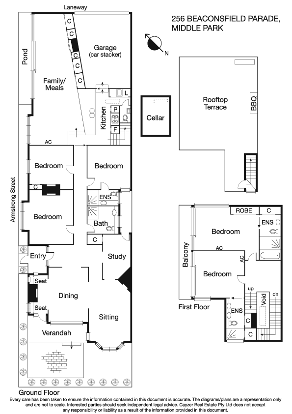 256 Beaconsfield Parade, MIDDLE PARK VIC 3206 - Floorplan