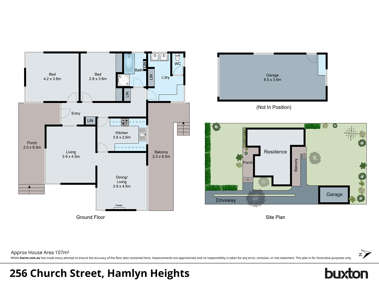 256 Church Street, Hamlyn Heights VIC 3215 - Floorplan