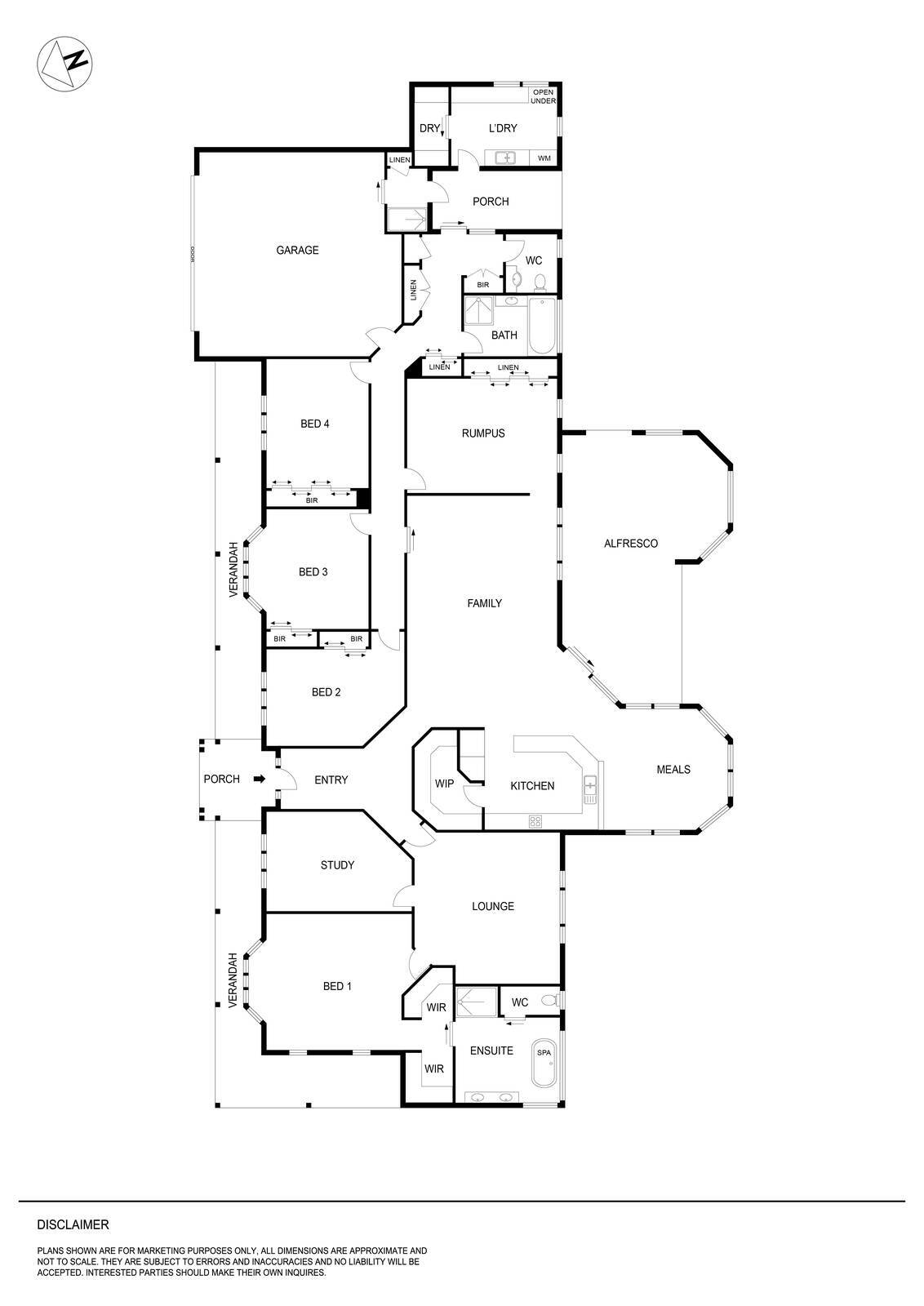 256 Howards Road, Wattle Flat VIC 3352 - Floorplan