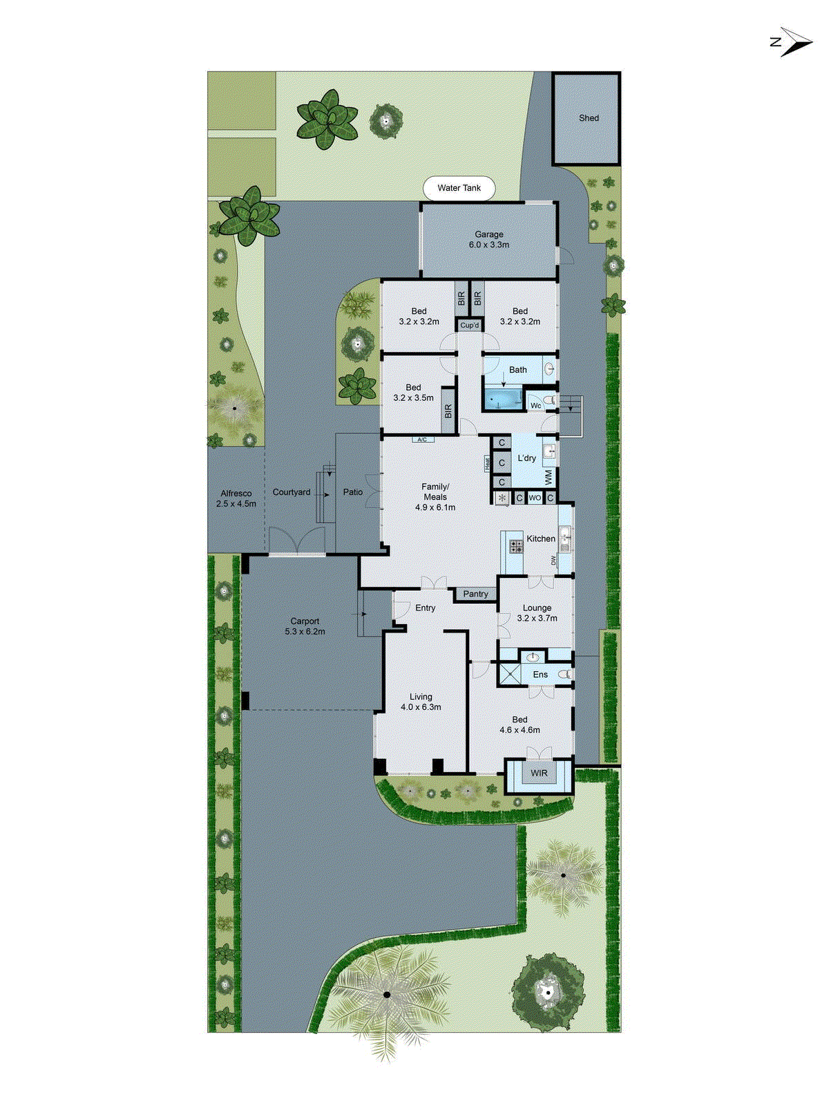 256 Waverley Road, Mount Waverley VIC 3149 - Floorplan