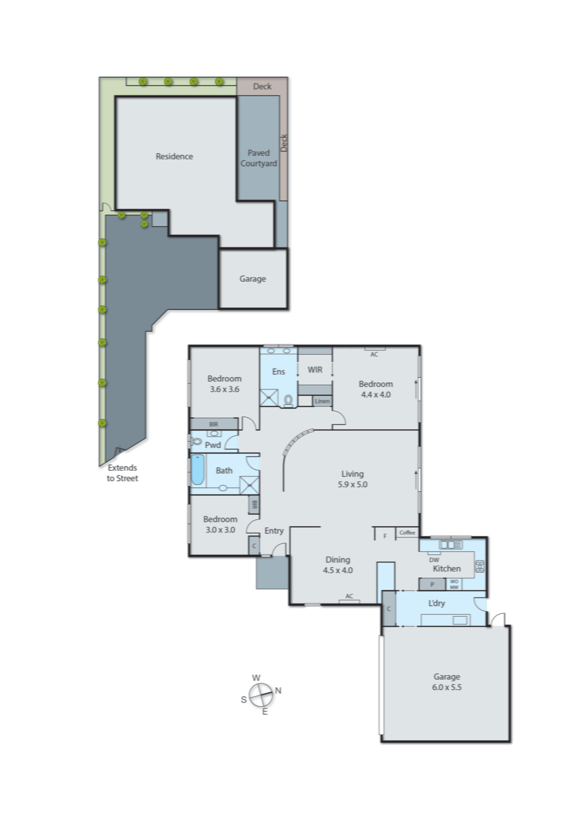 2/57 Fourth Street, Parkdale VIC 3195 - Floorplan