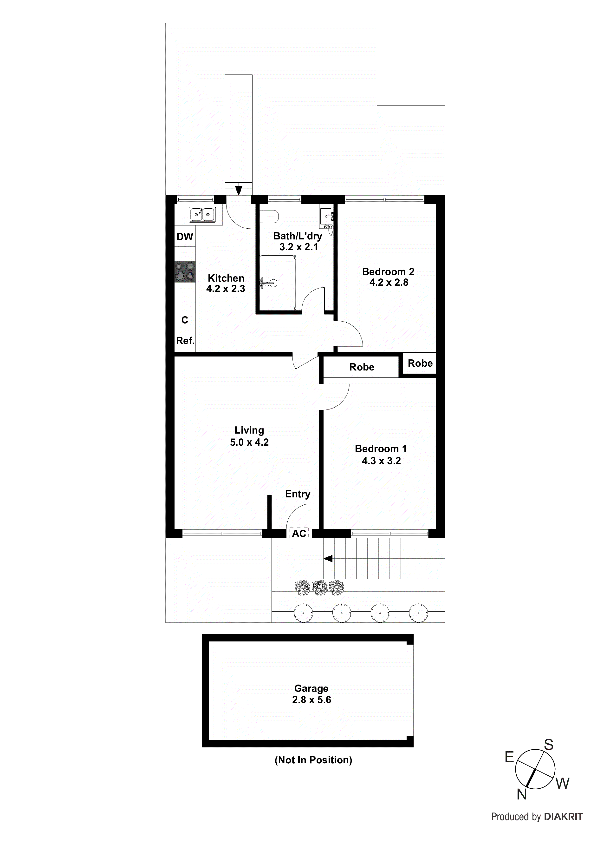 2/57 Jackson Road, Highett VIC 3190 - Floorplan