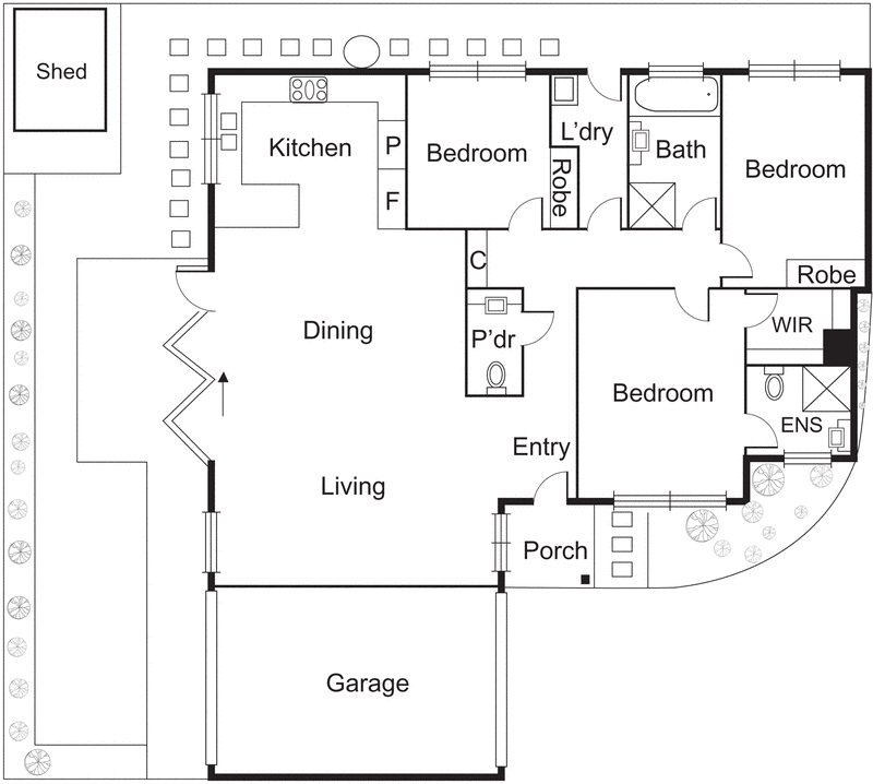 2/57 Tudor Street, Bentleigh East VIC 3165 - Floorplan