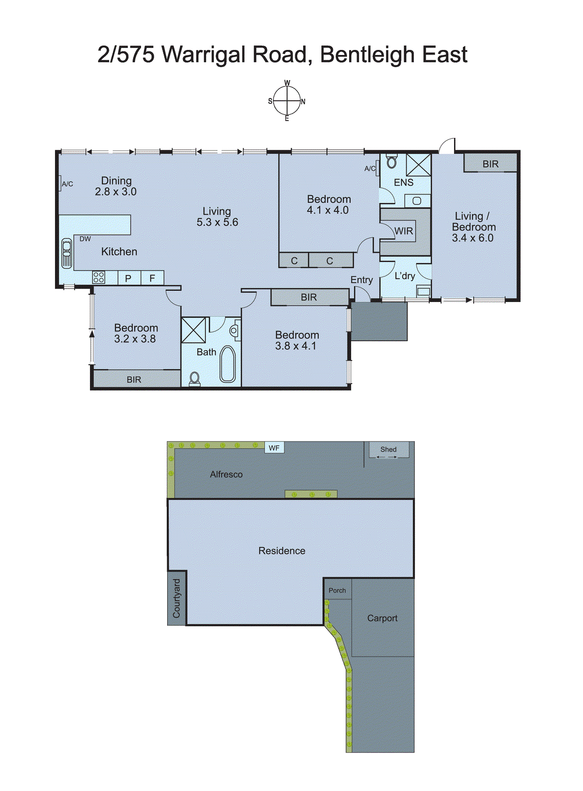 2/575 Warrigal Road, Bentleigh East VIC 3165 - Floorplan