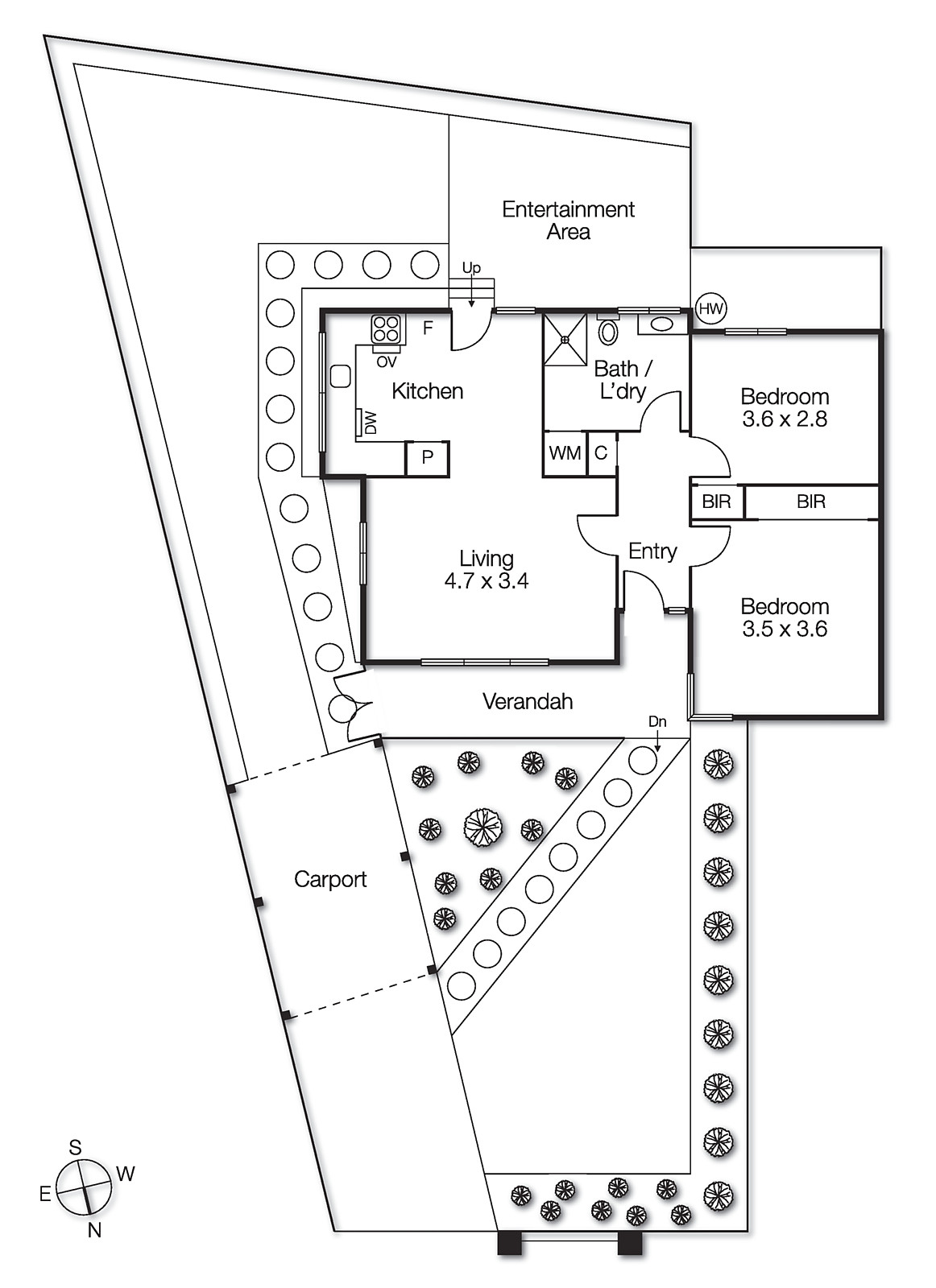 2/58 Haydens Road, Beaumaris VIC 3193 - Floorplan